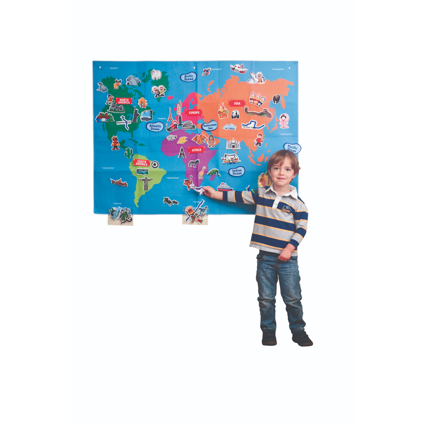 Felt Creations - World Felt Map