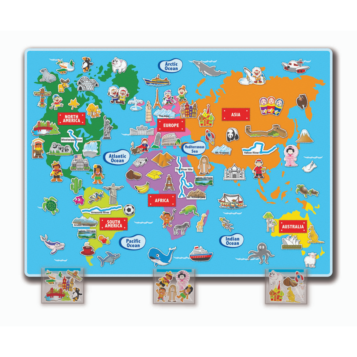 Felt Creations - World Felt Map