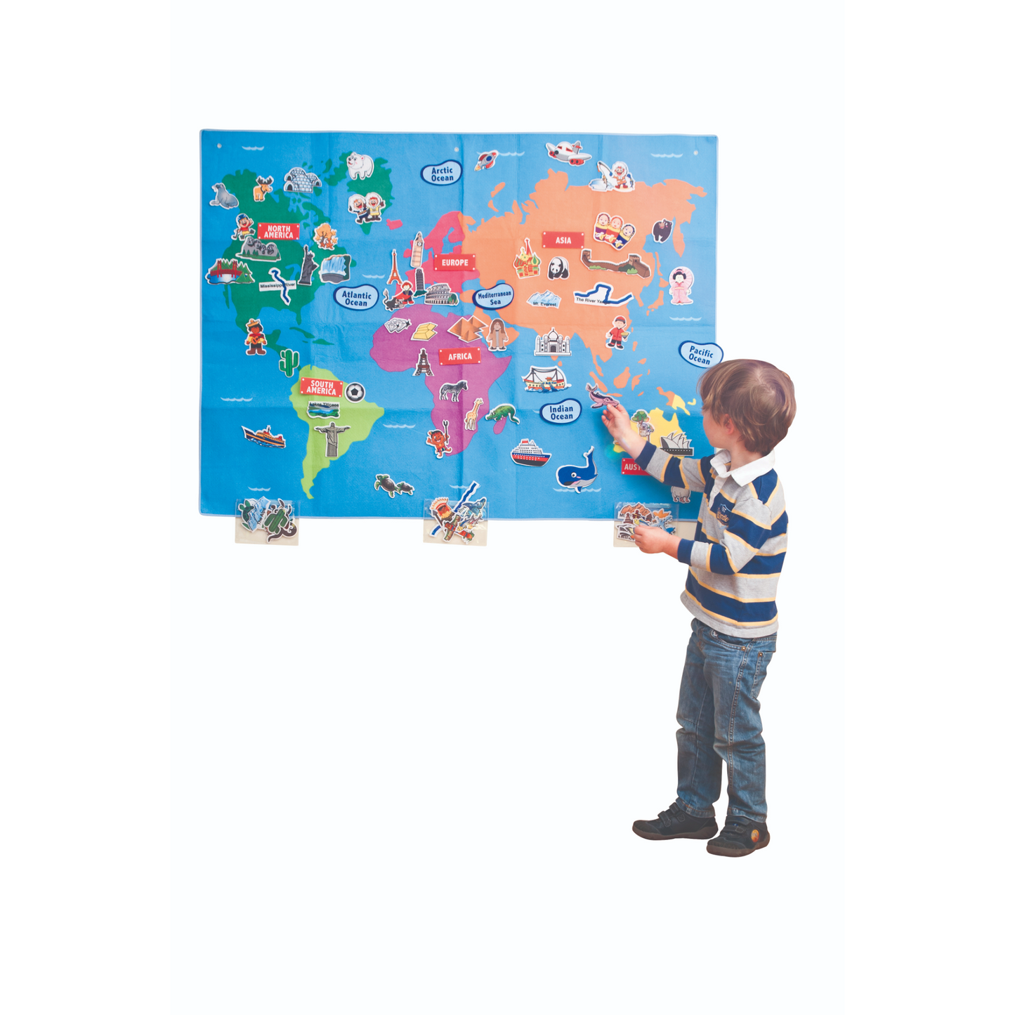 Felt Creations - World Felt Map