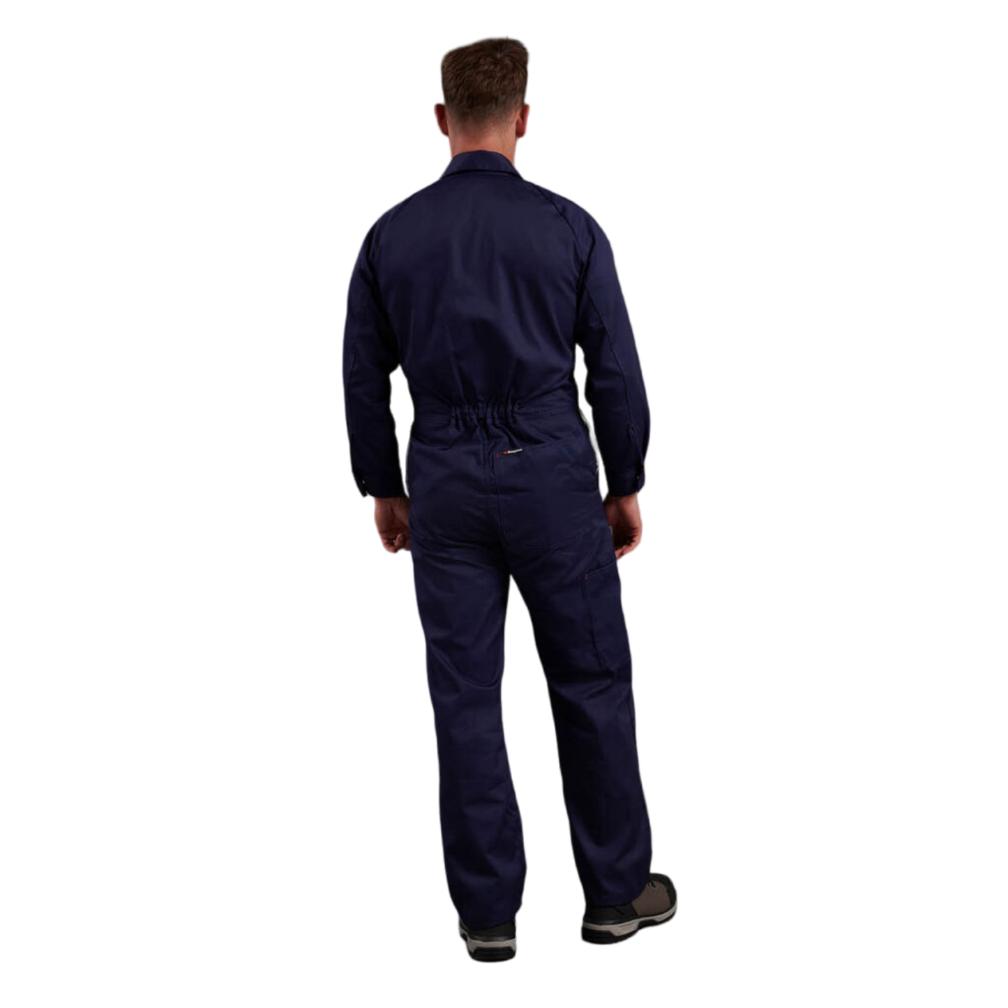 KingGee Men's Originals Cotton Drill Work Overalls - Navy