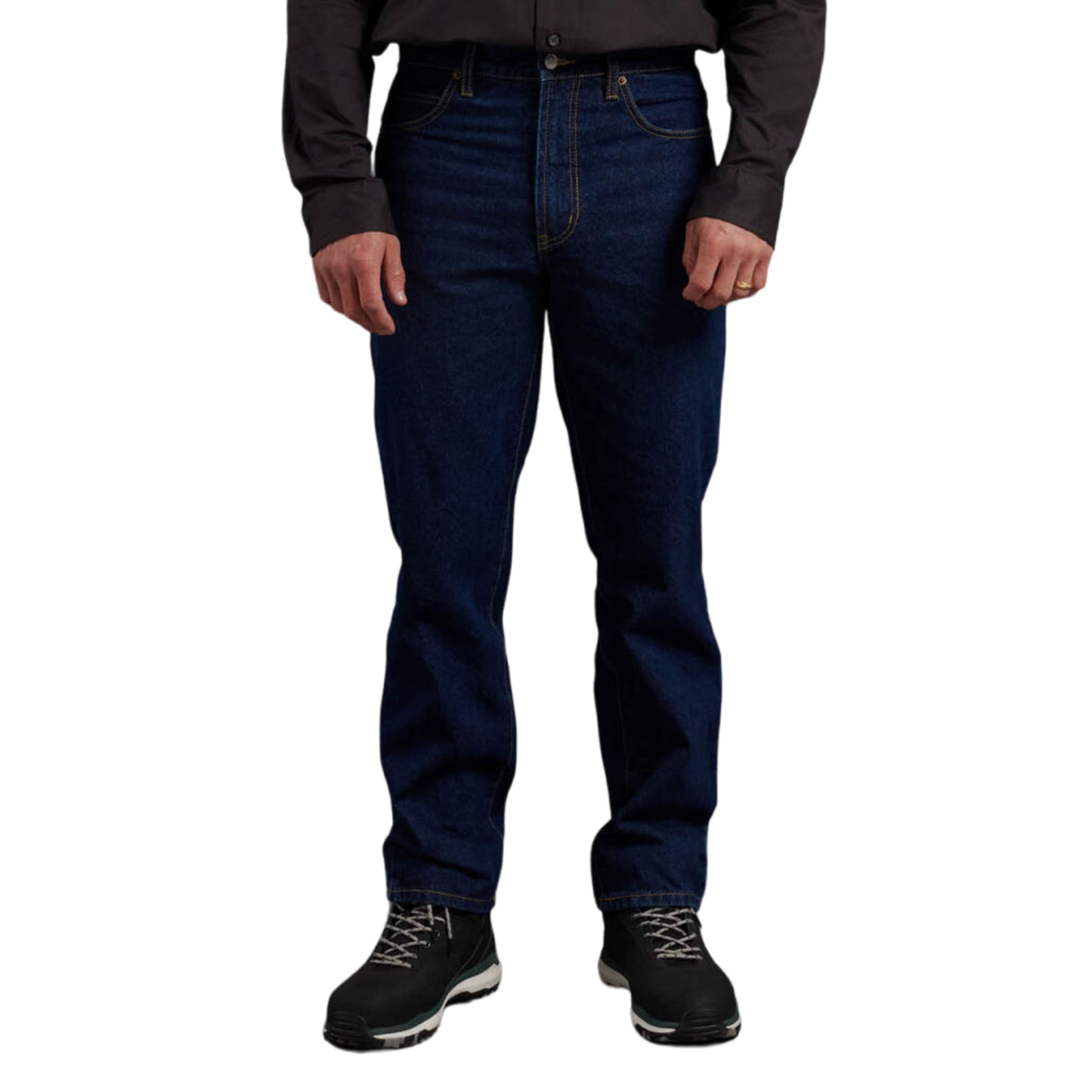 KingGee Men's Denim Work Jean - Stonewash