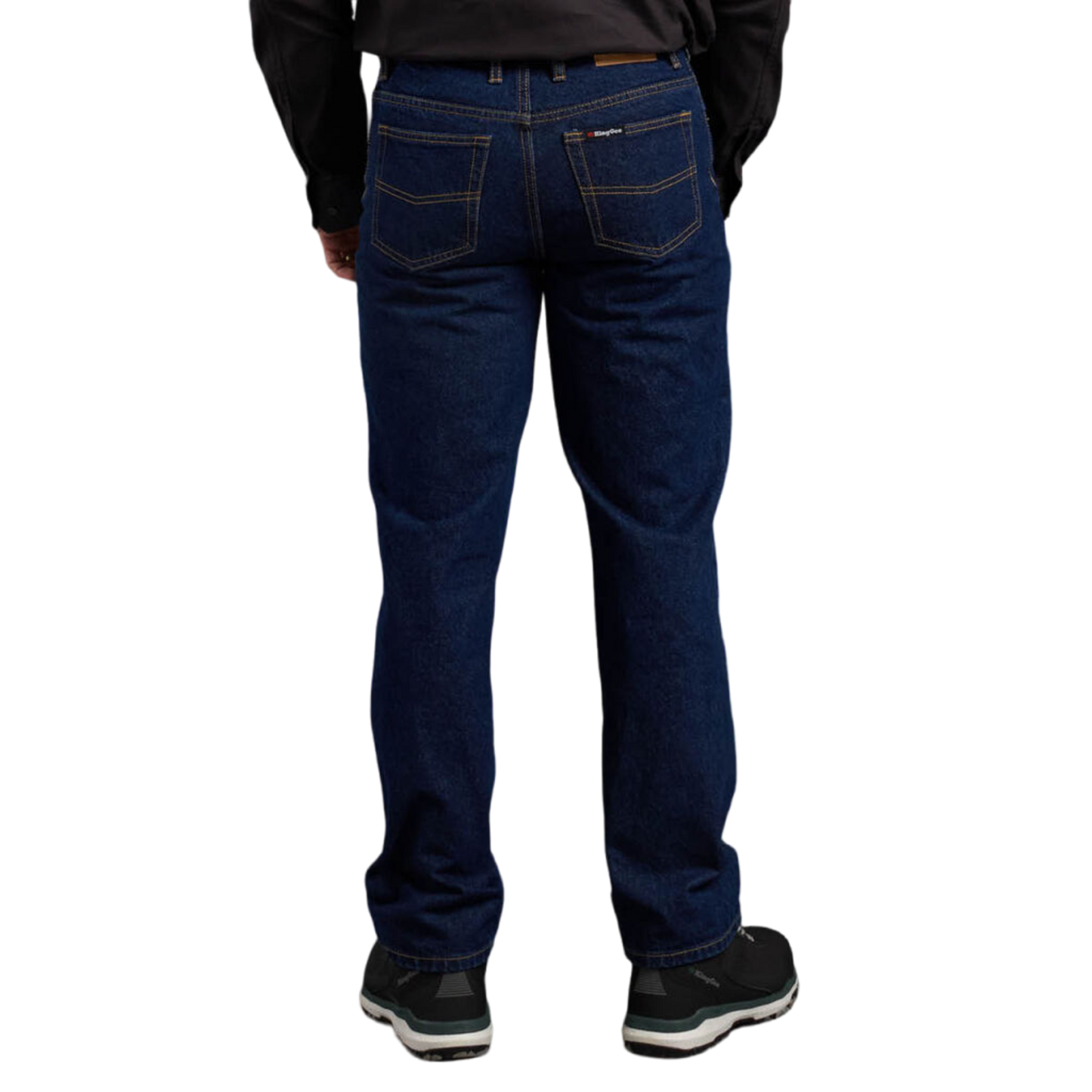 KingGee Men's Denim Work Jean - Stonewash