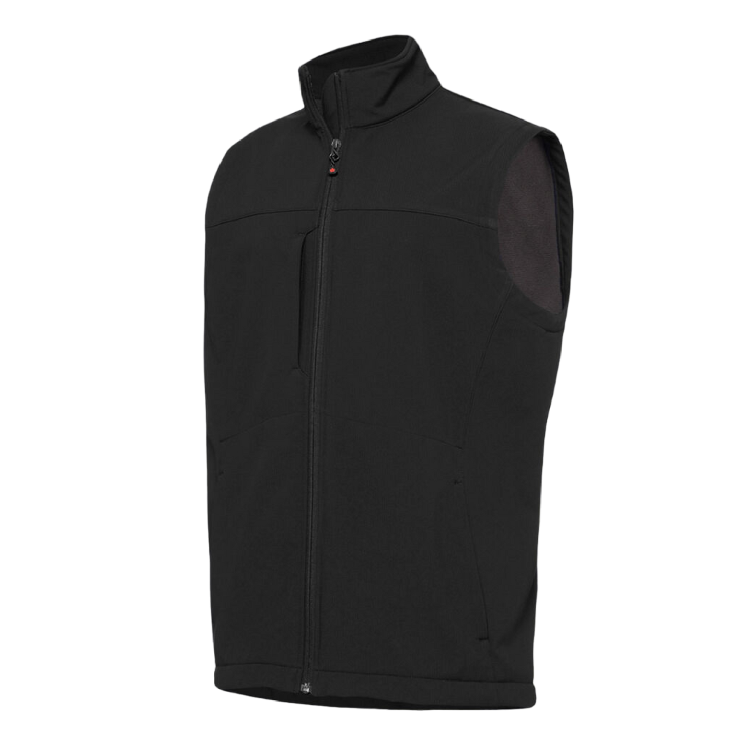 KingGee Men's Softshell Ripstop Vest - Black