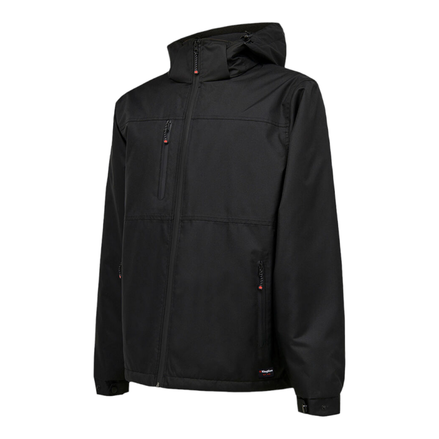 KingGee Men's Waterproof Insulated Quilted Jacket - Black
