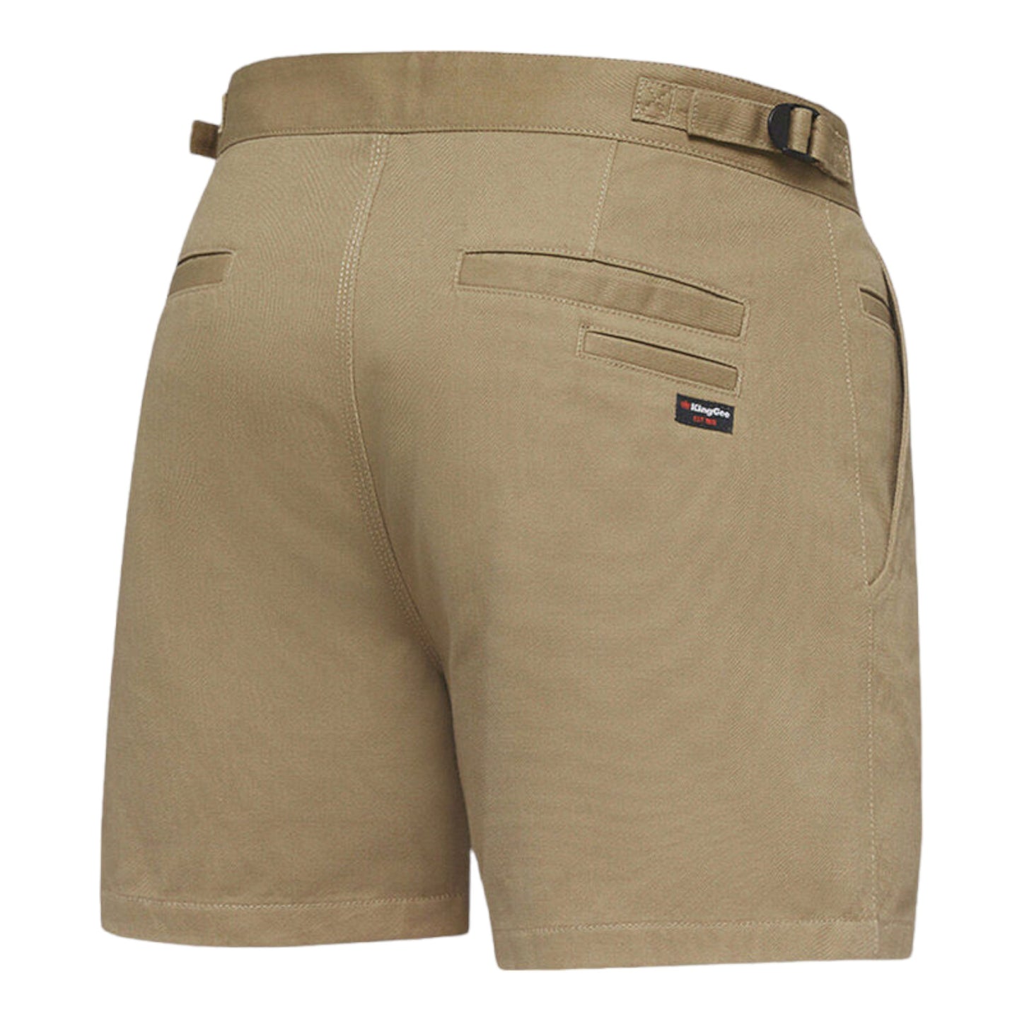 KingGee Men's Drill Utility Short - Khaki