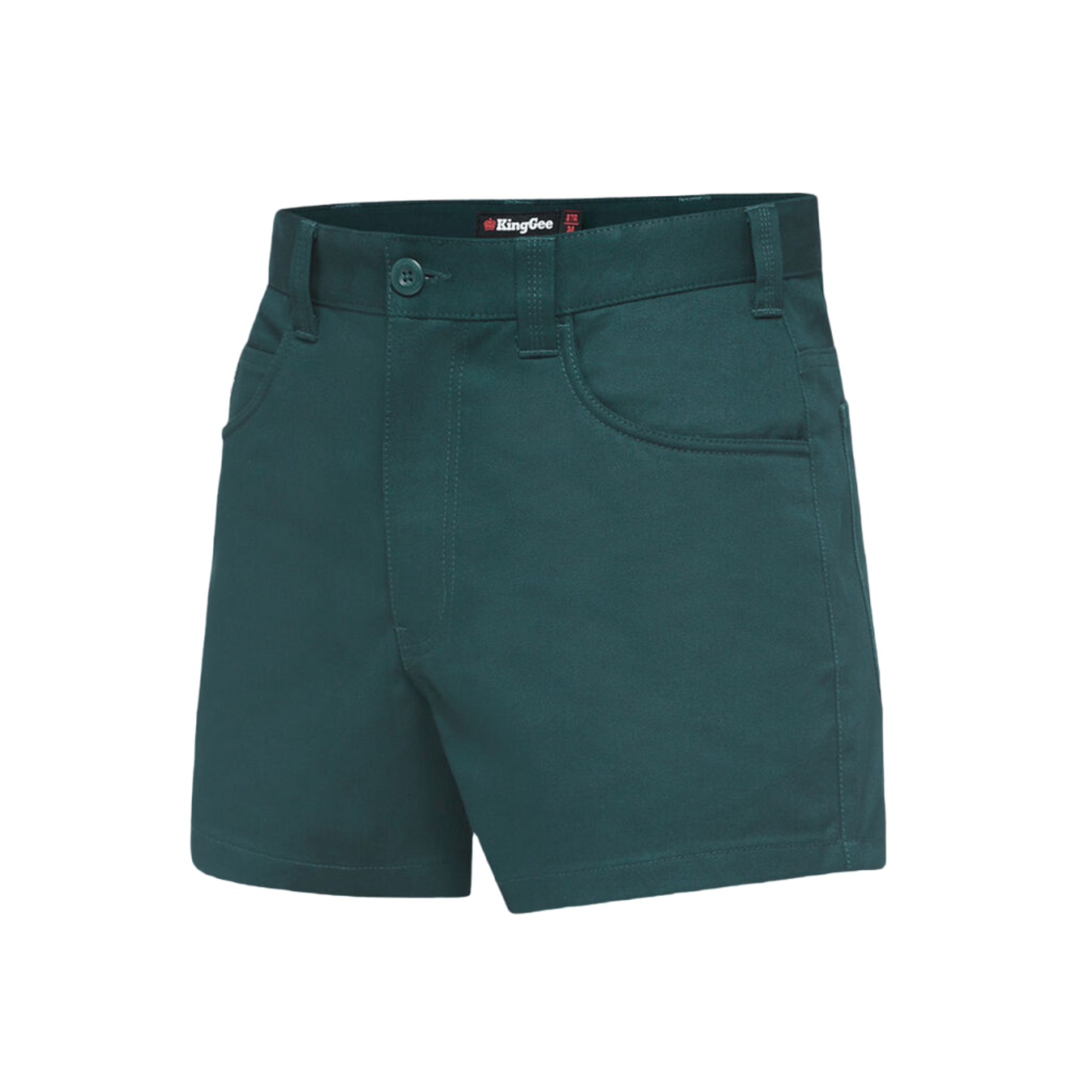 KingGee Men's Originals Cotton Drill Work Shorts - Green