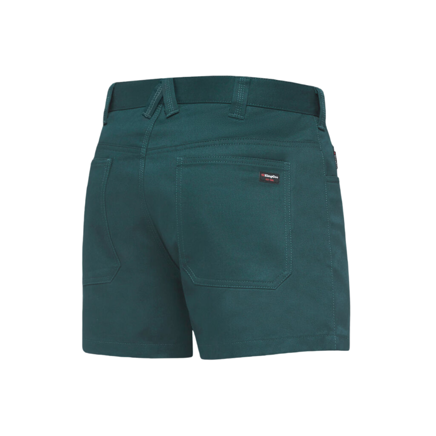 KingGee Men's Originals Cotton Drill Work Shorts - Green