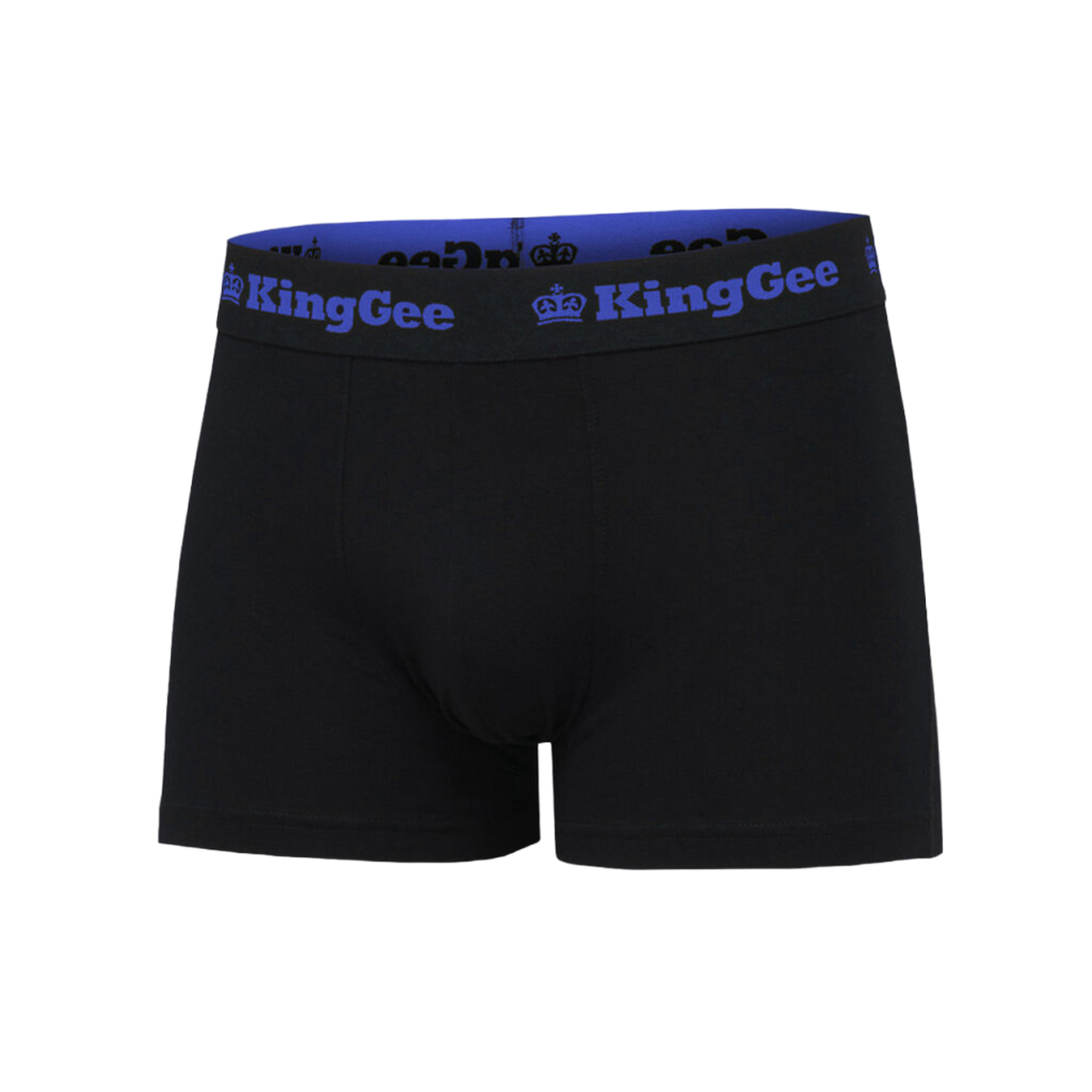 KingGee Men's Cotton Trunks - 3 Pack - Black