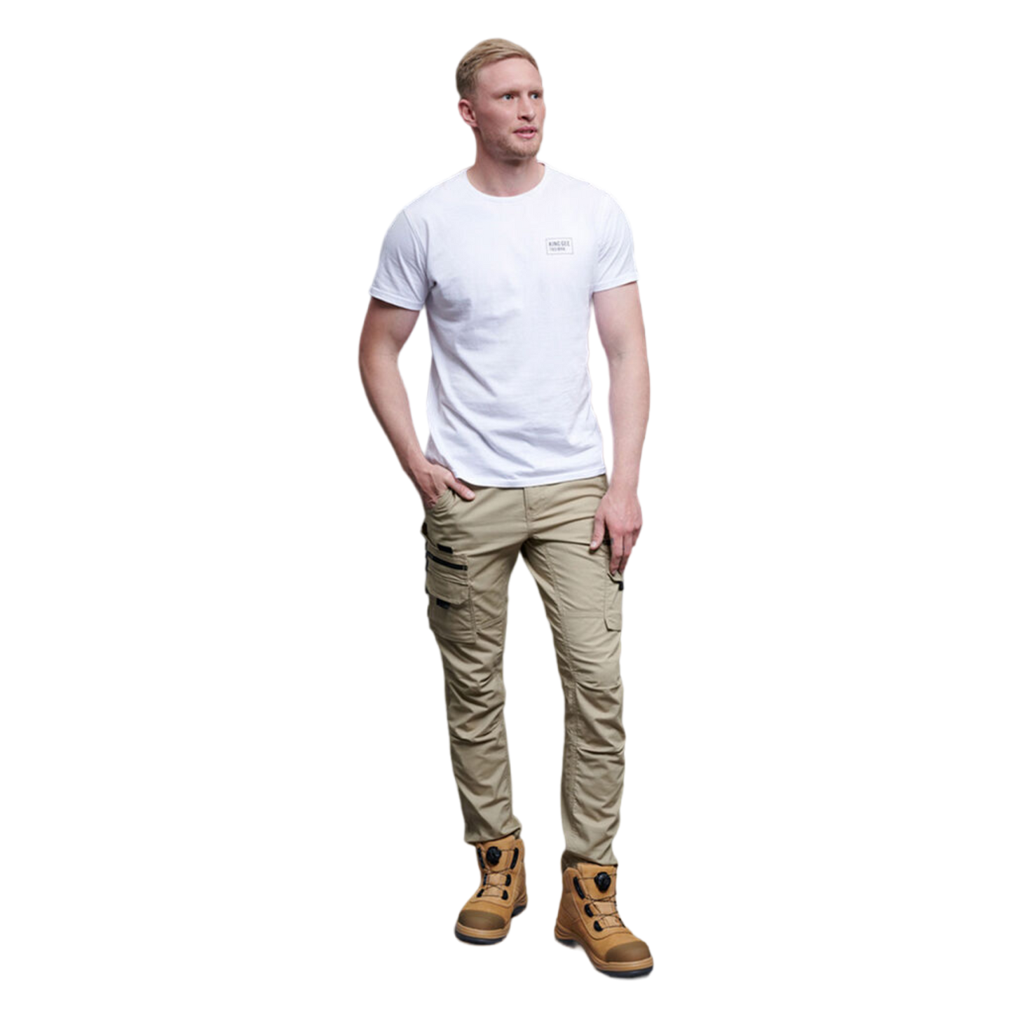 KingGee Men's N Force Performance Work Pants - Khaki