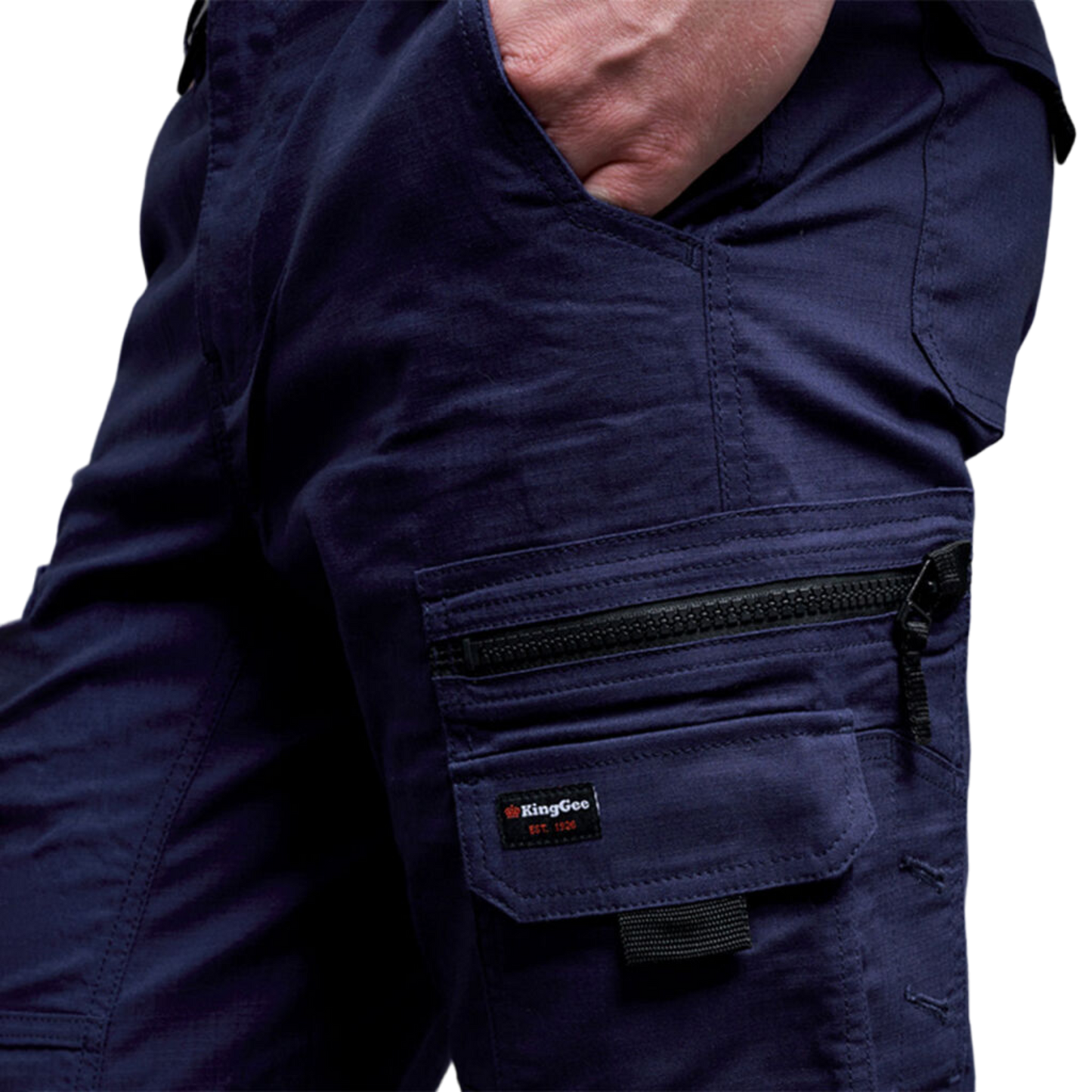 KingGee Men's N Force Performance Work Pants - Navy