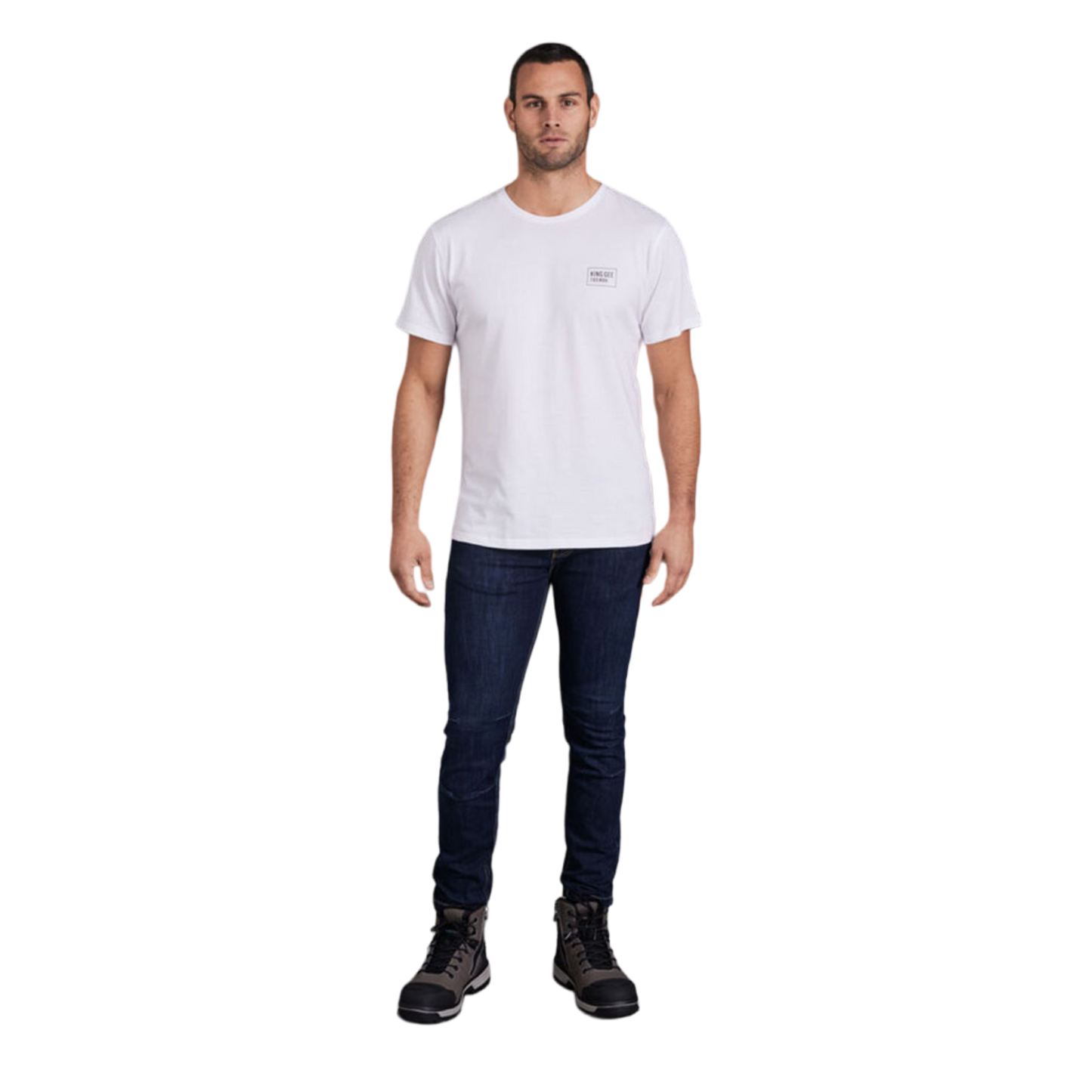 KingGee Men's Urban Coolmax Slim Stretch Denim Work Jeans - Classic