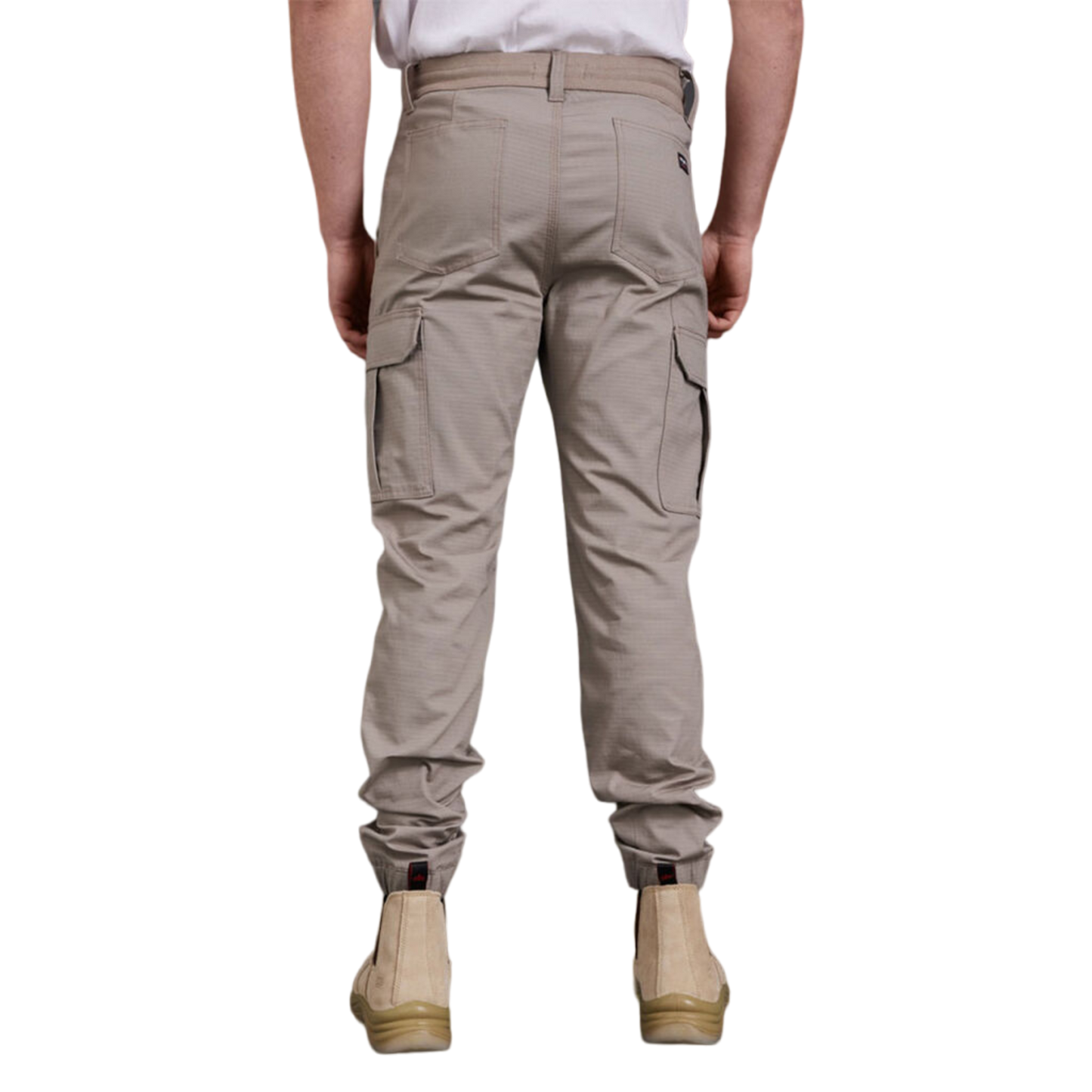 KingGee Men's Tradies Comfort Waist Cuffed Pants - Desert
