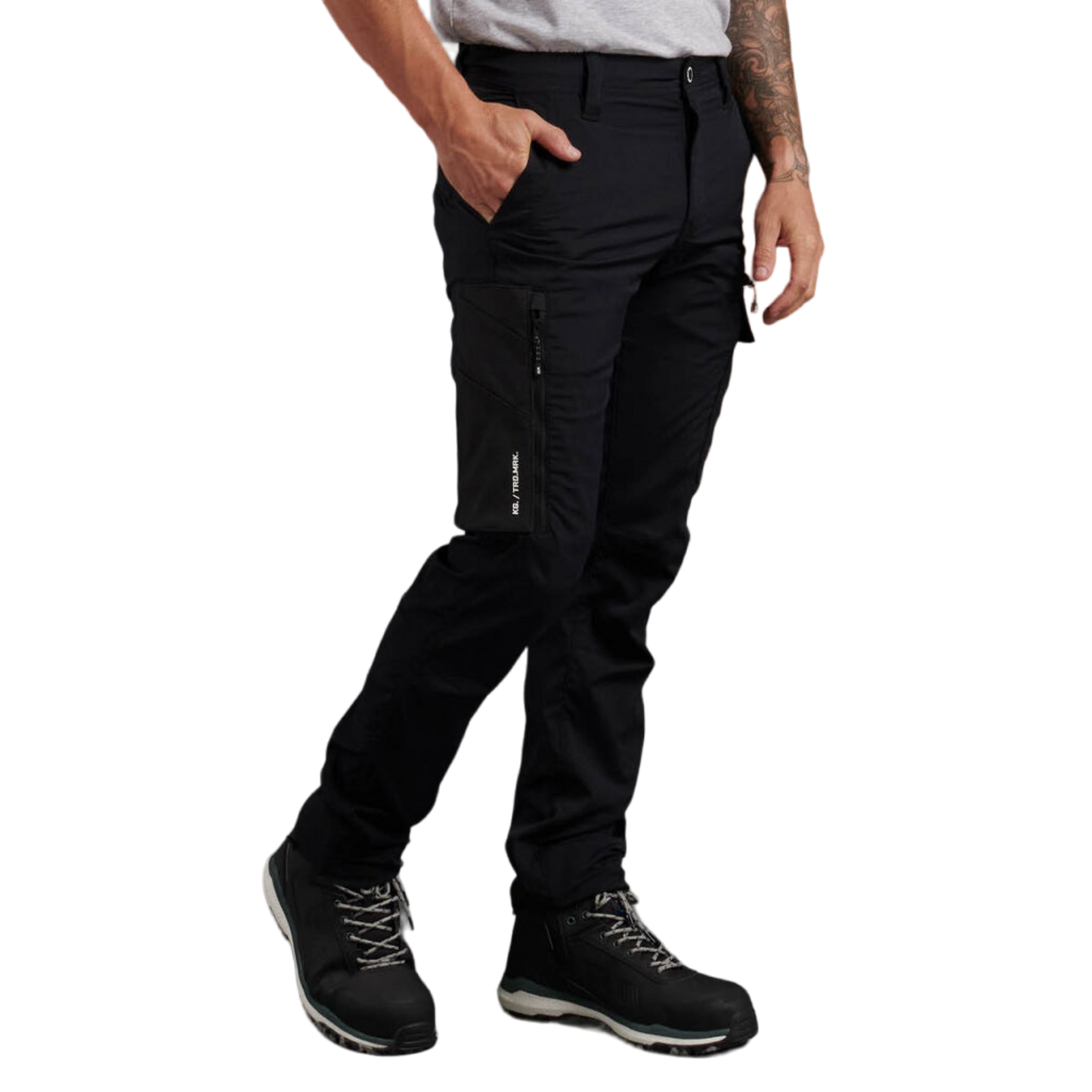 KingGee Men's Trademark Cargo Pant - Black