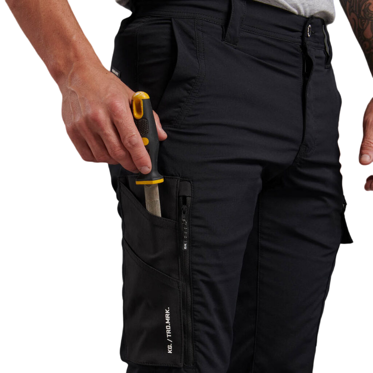 KingGee Men's Trademark Cargo Pant - Black