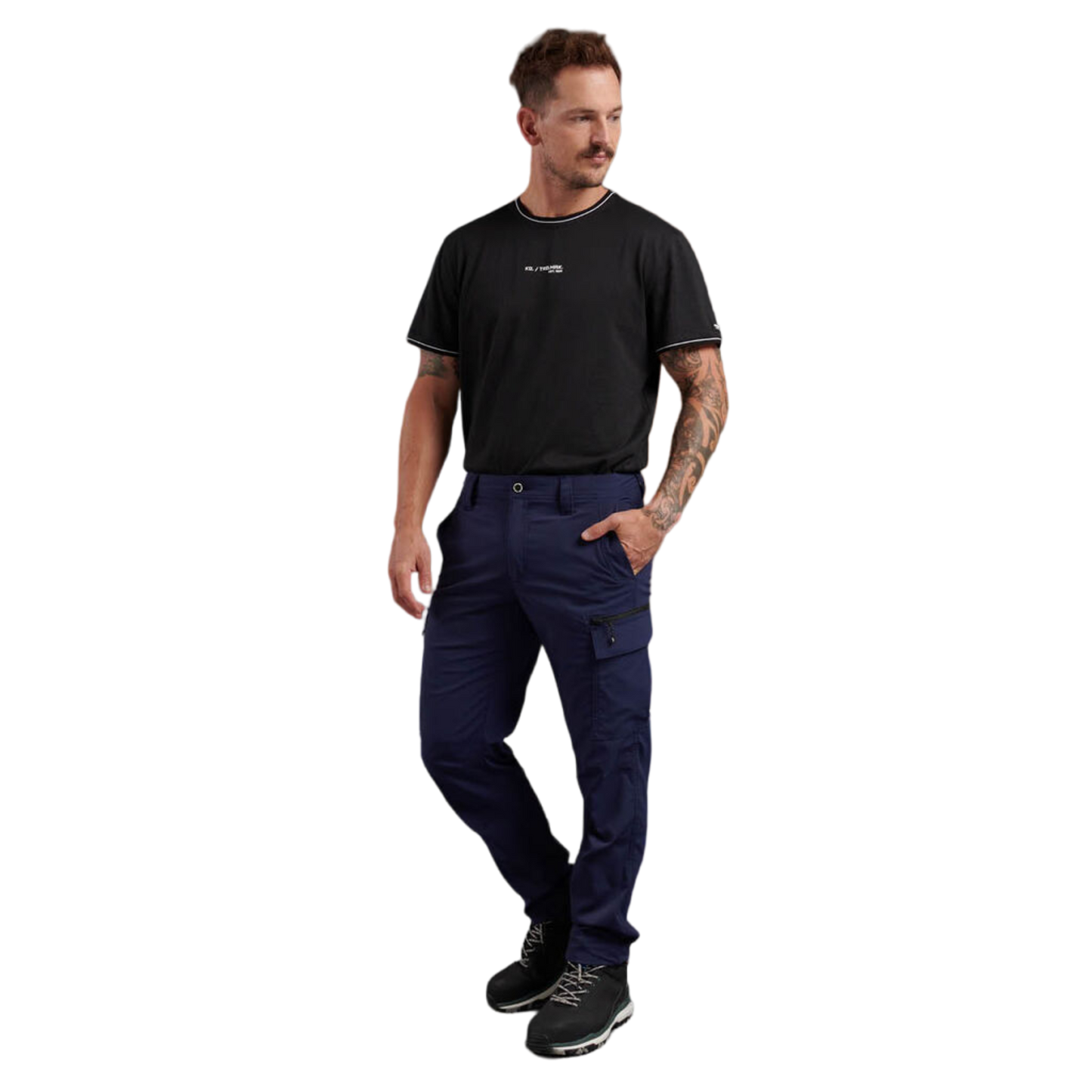 KingGee Men's Trademark Cargo Pant - Navy