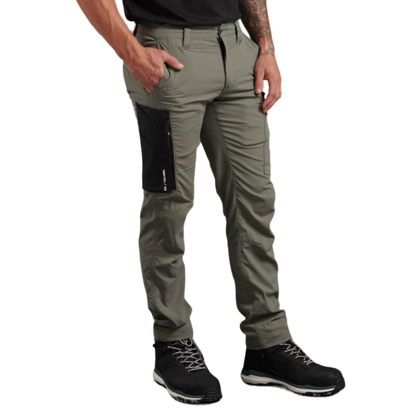 KingGee Men's Trademark Cargo Pant - Slate Green