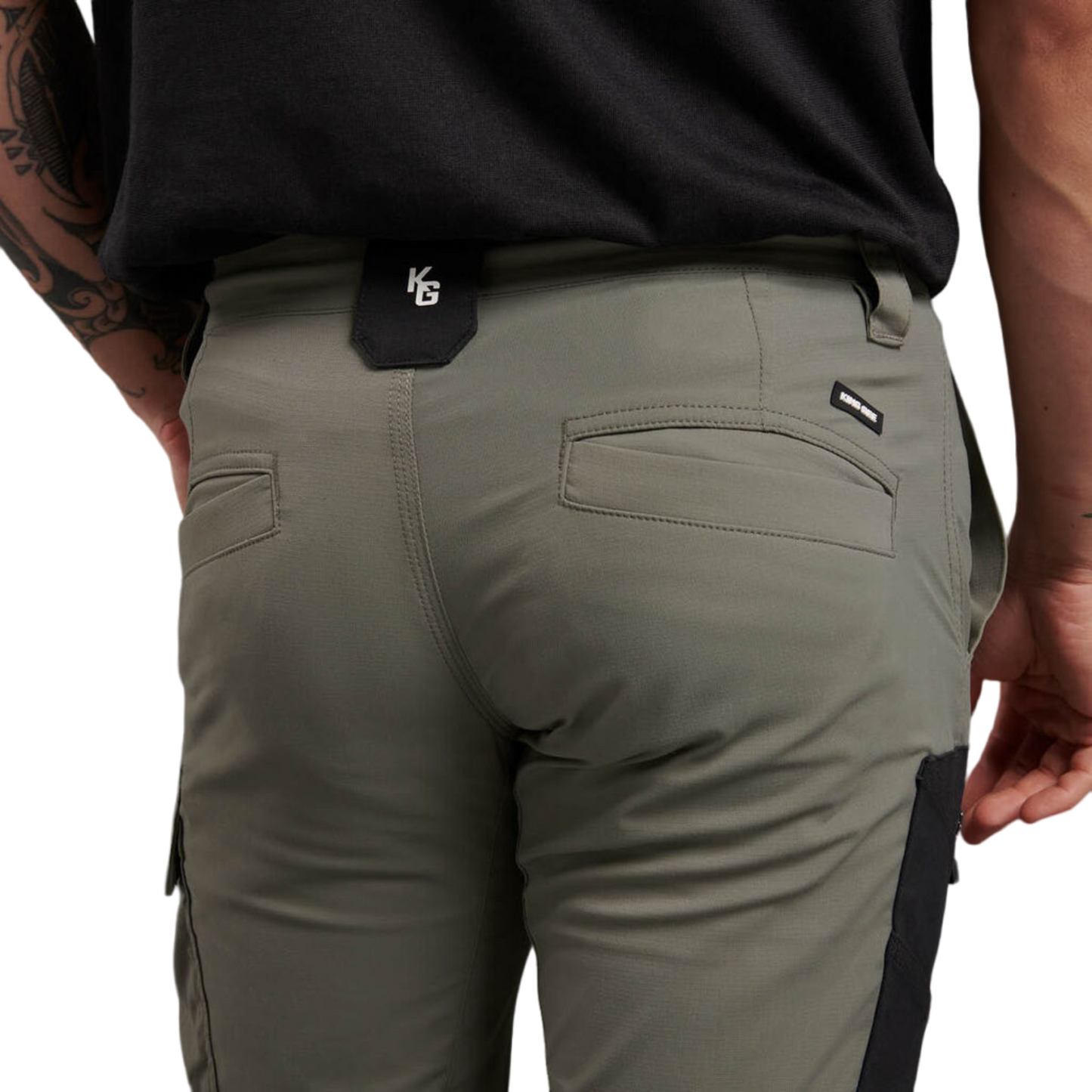 KingGee Men's Trademark Cargo Pant - Slate Green