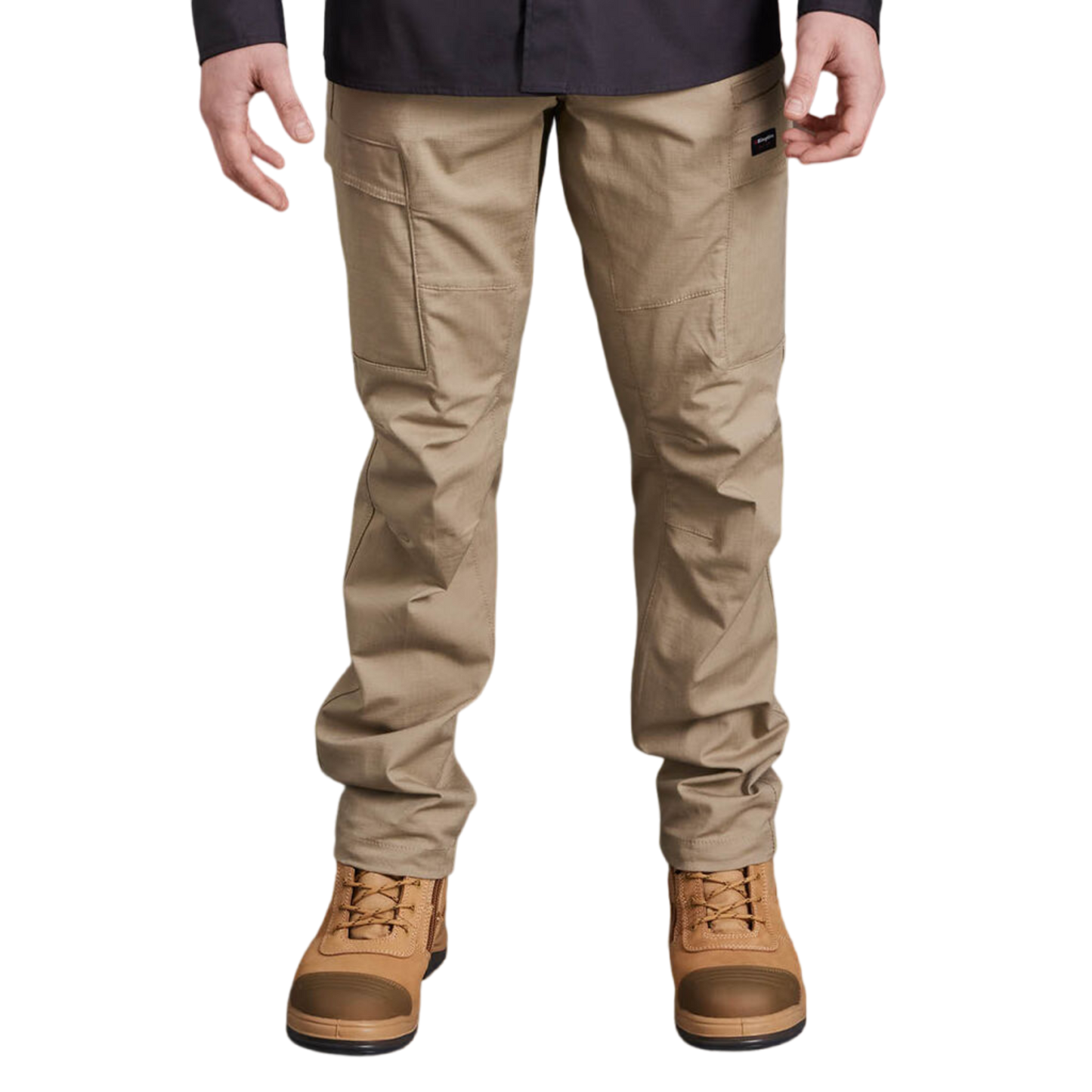 KingGee Men's Workcool Pro Stretch Cargo Work Pants - Khaki