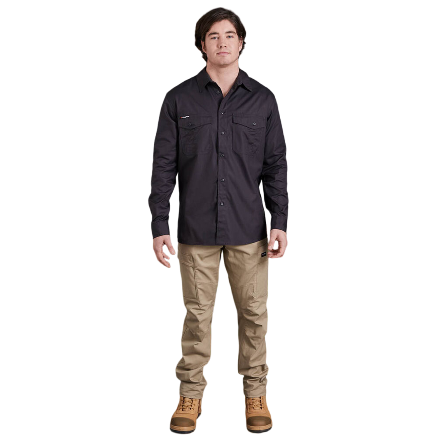 KingGee Men's Workcool Pro Stretch Cargo Work Pants - Khaki