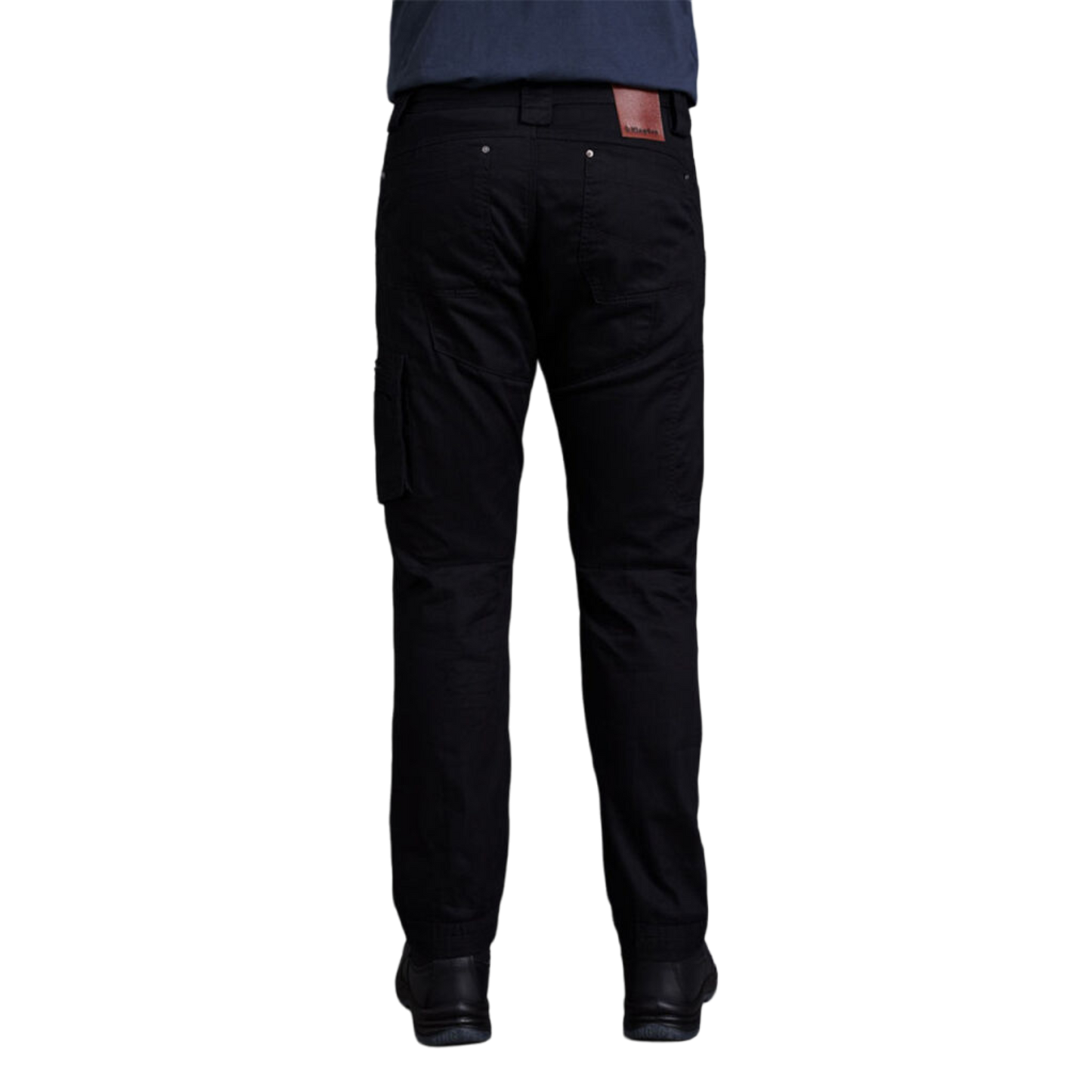 KingGee Men's Tradies Summer Lightweight Cargo Work Pants - Black