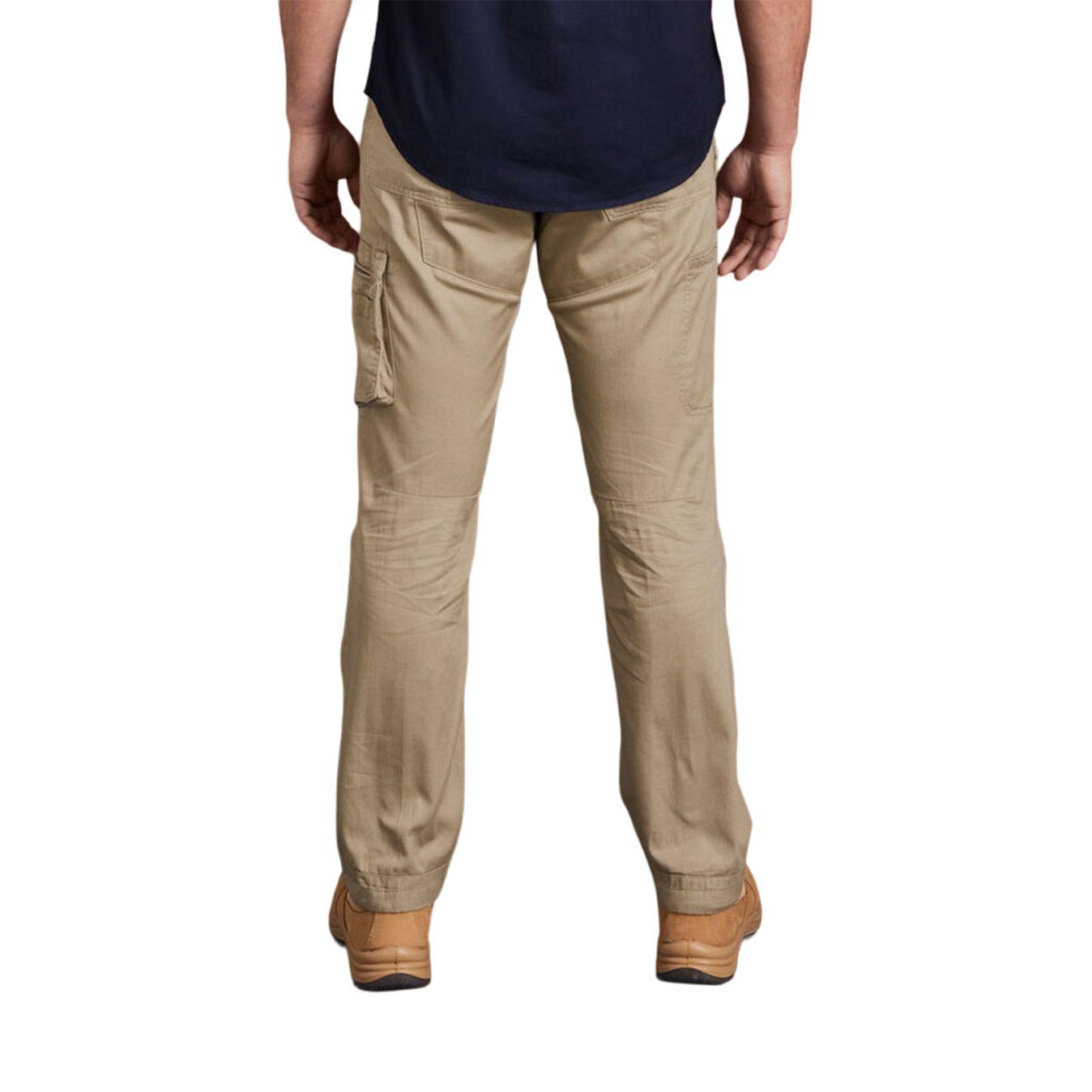 KingGee Men's Tradies Summer Lightweight Cargo Work Pants - Khaki