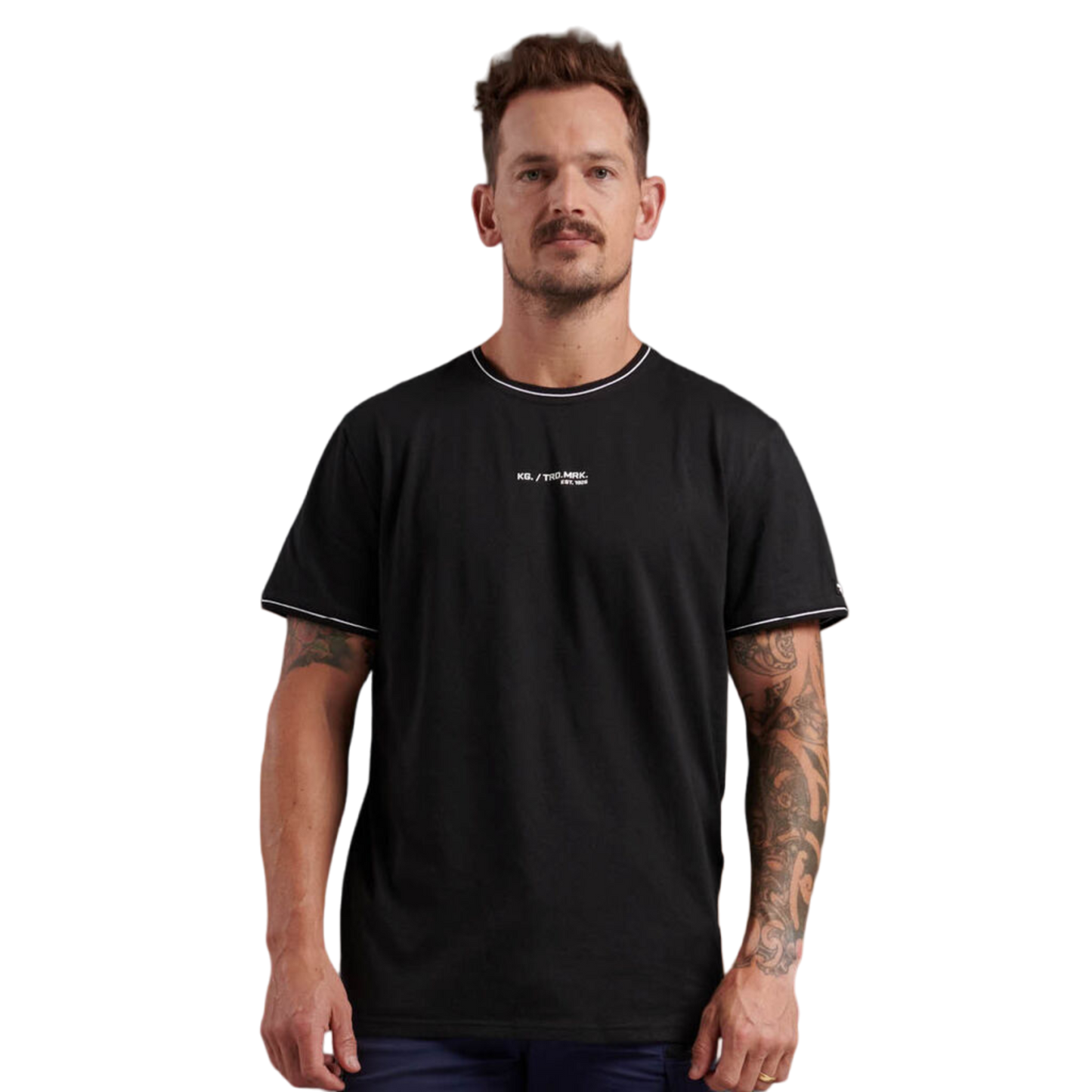 KingGee Men's Trademark T Shirt - Black
