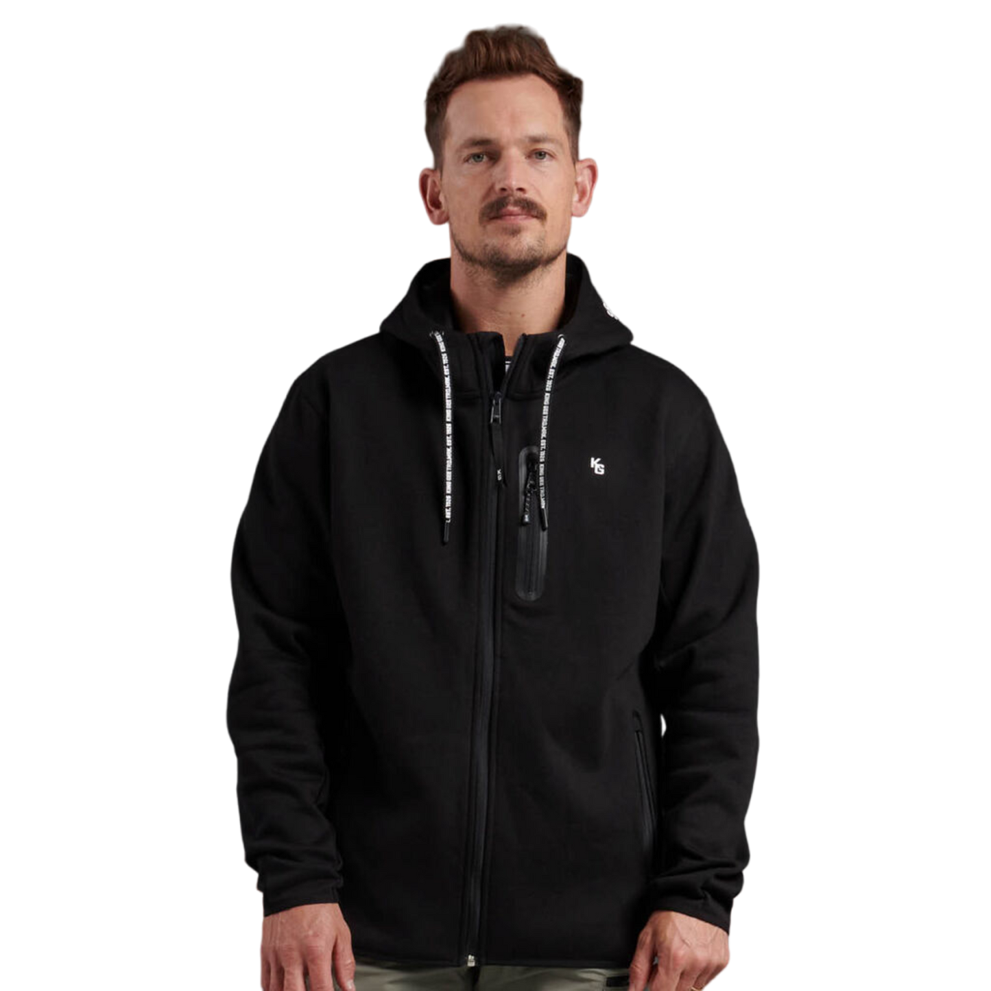 KingGee Men's Trademark Hoodie - Black