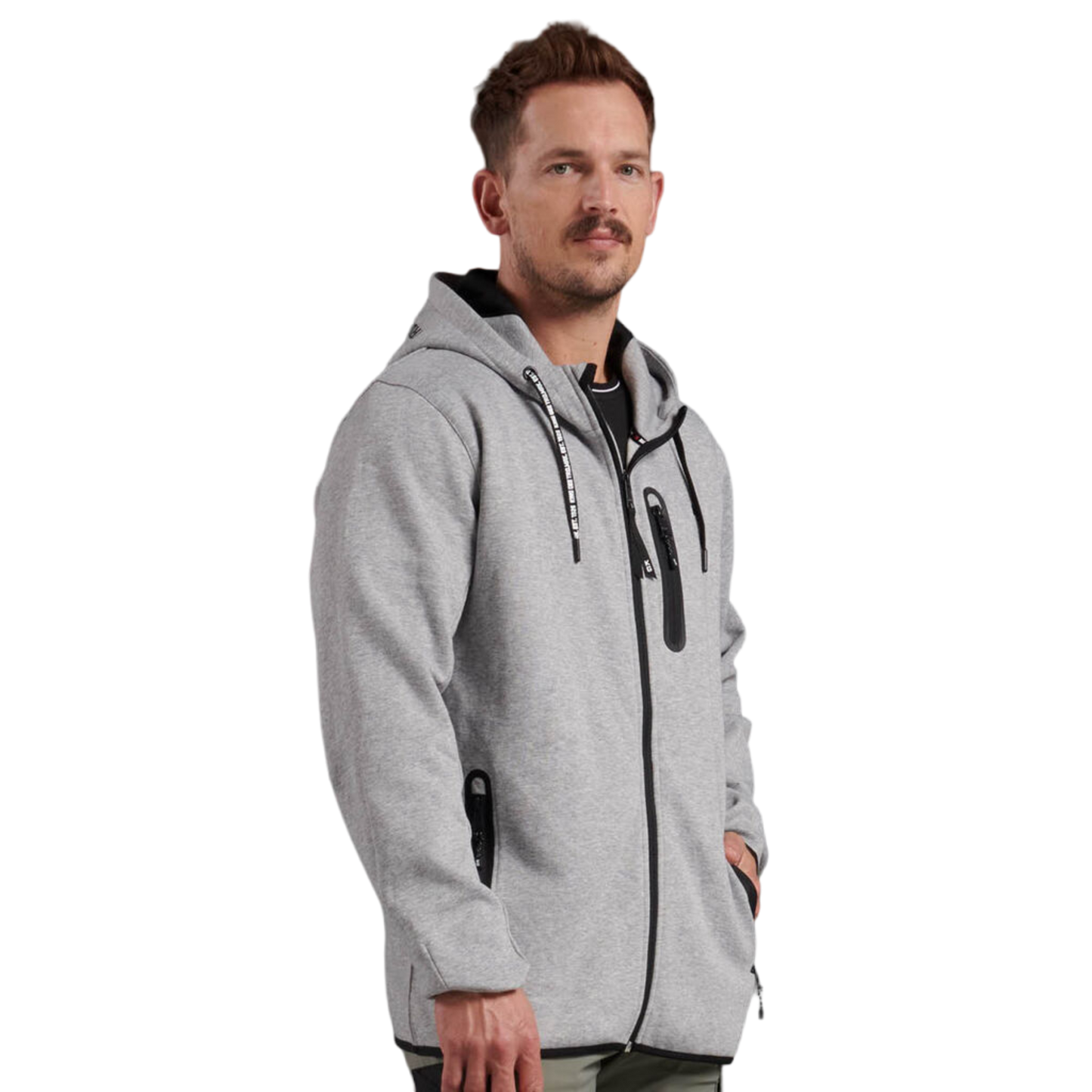 KingGee Men's Trademark Hoodie - Grey Marle
