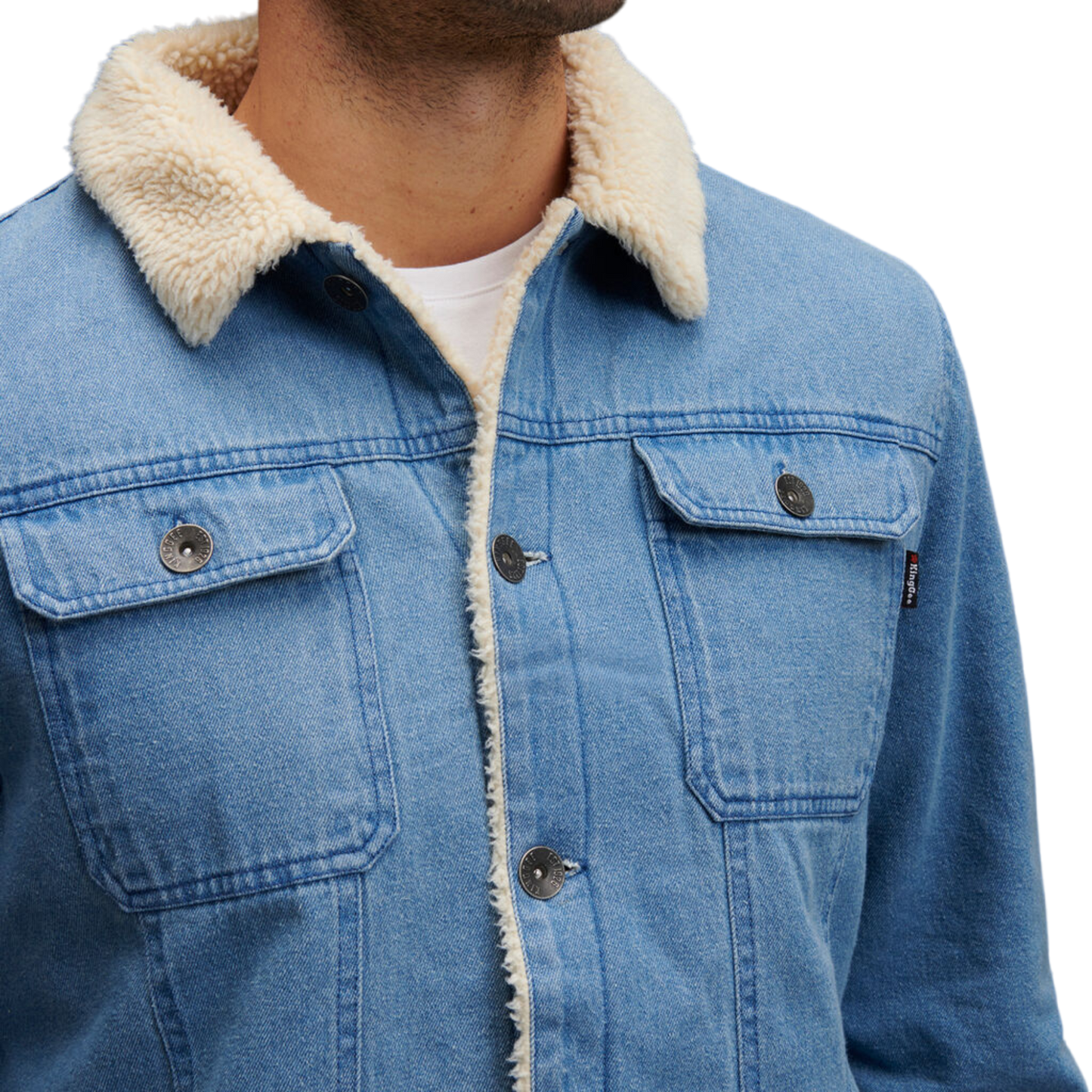 KingGee Men's Urban Denim Jacket - Indigo