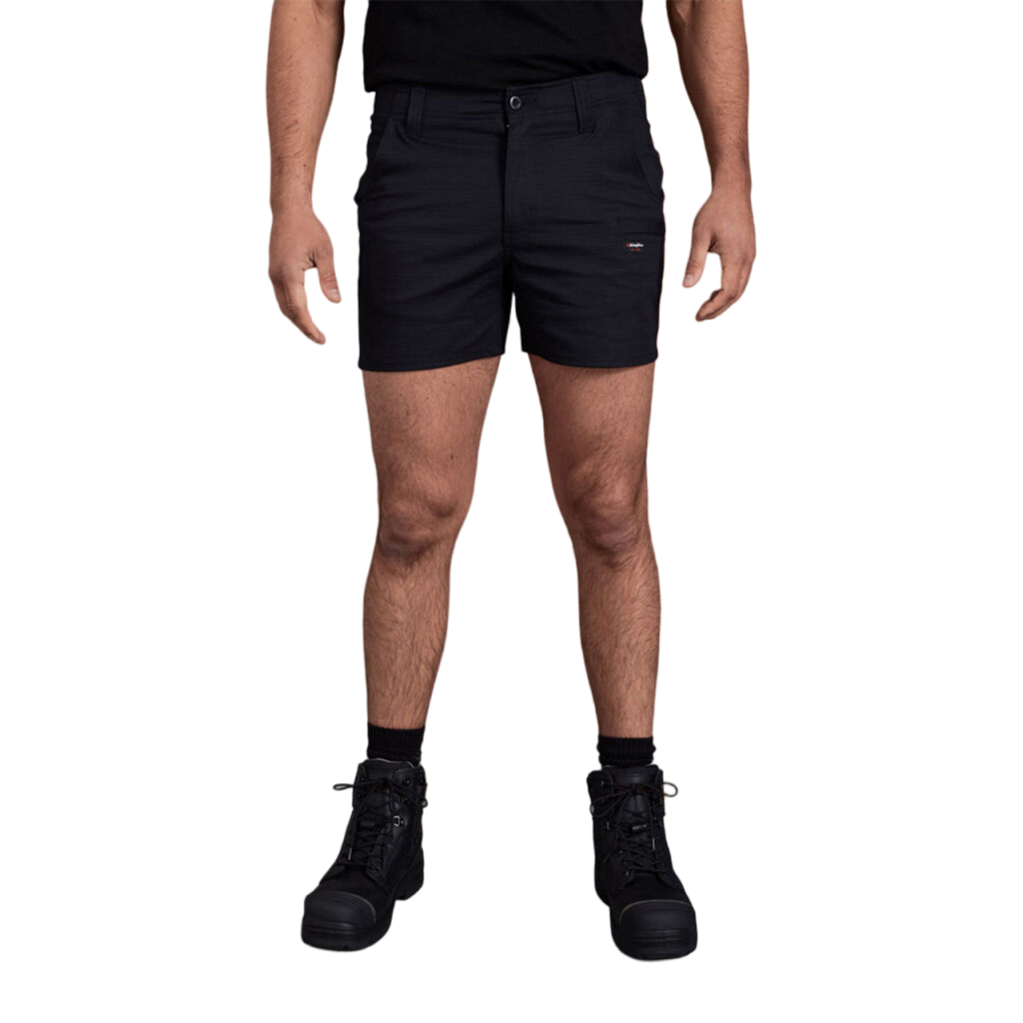 KingGee Men's Workcool Pro Stretch Short Shorts - Black