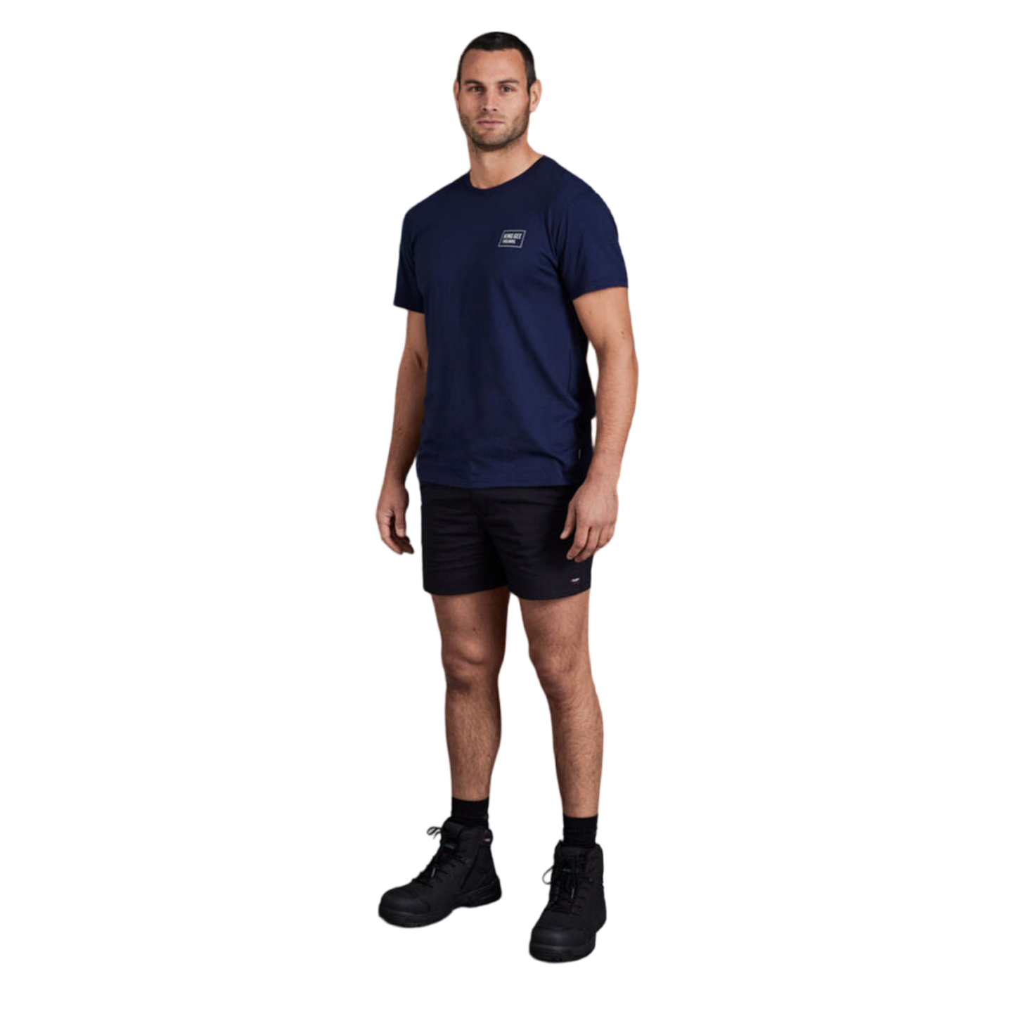 KingGee Men's Tradies Comfort Waist Short Shorts - Black