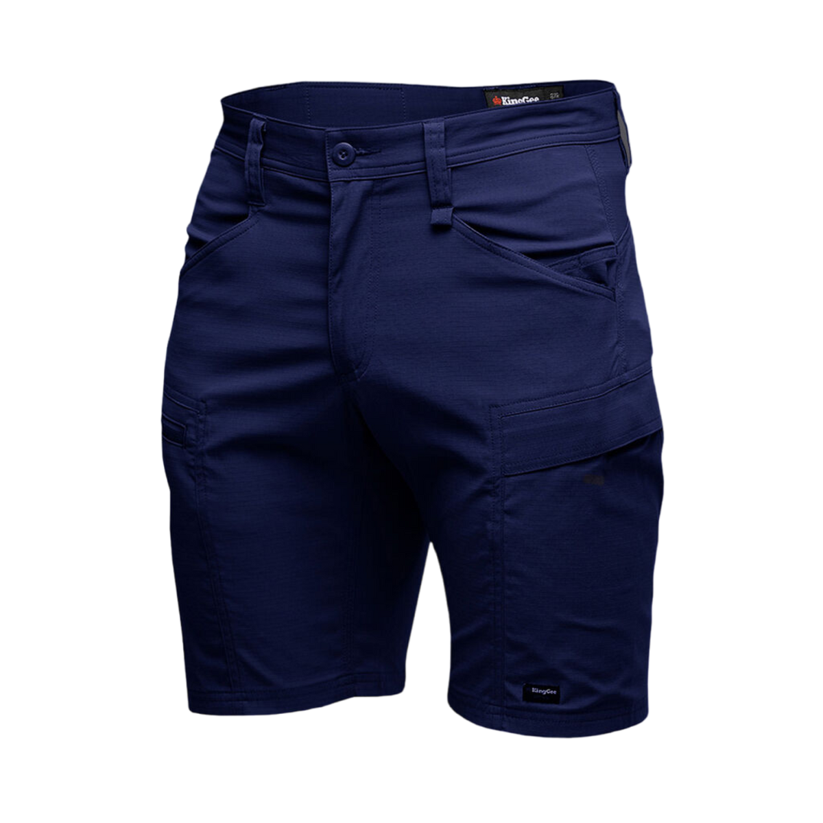 KingGee Men's Drycool Lightweight Stretch Work Shorts - Navy