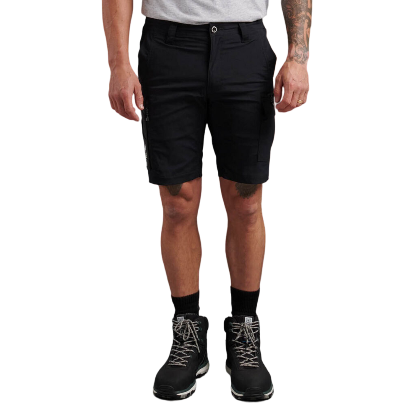KingGee Men's Trademark Cargo Short - Black