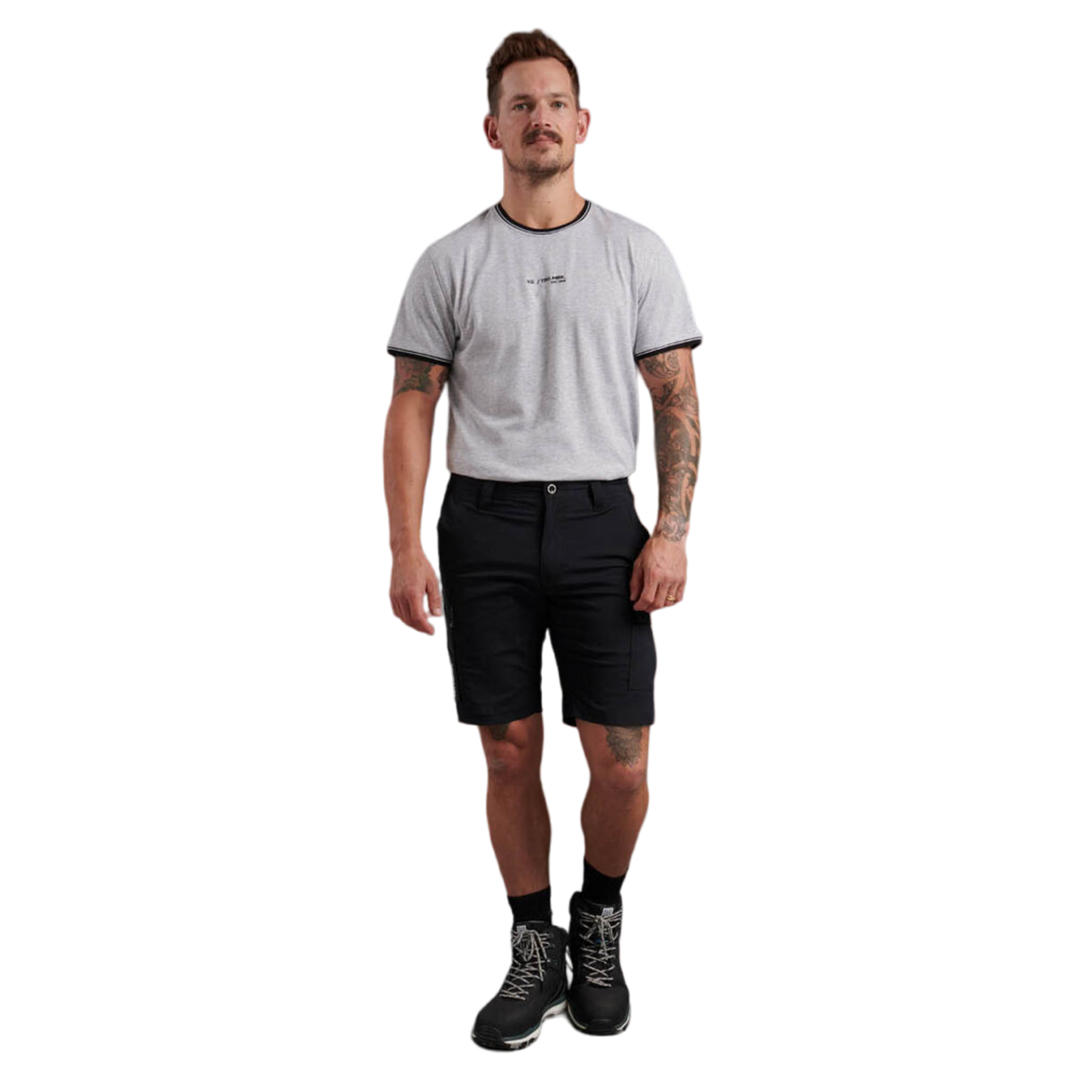 KingGee Men's Trademark Cargo Short - Black