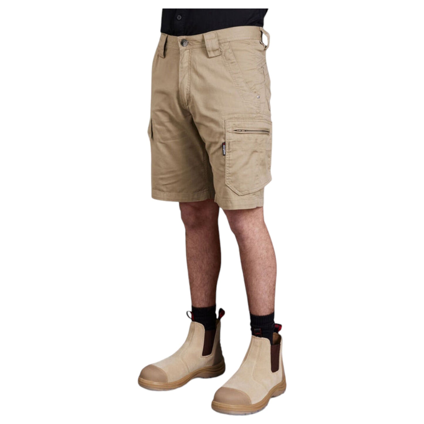 KingGee - TRADIE SUM SHORTS - KHAKI