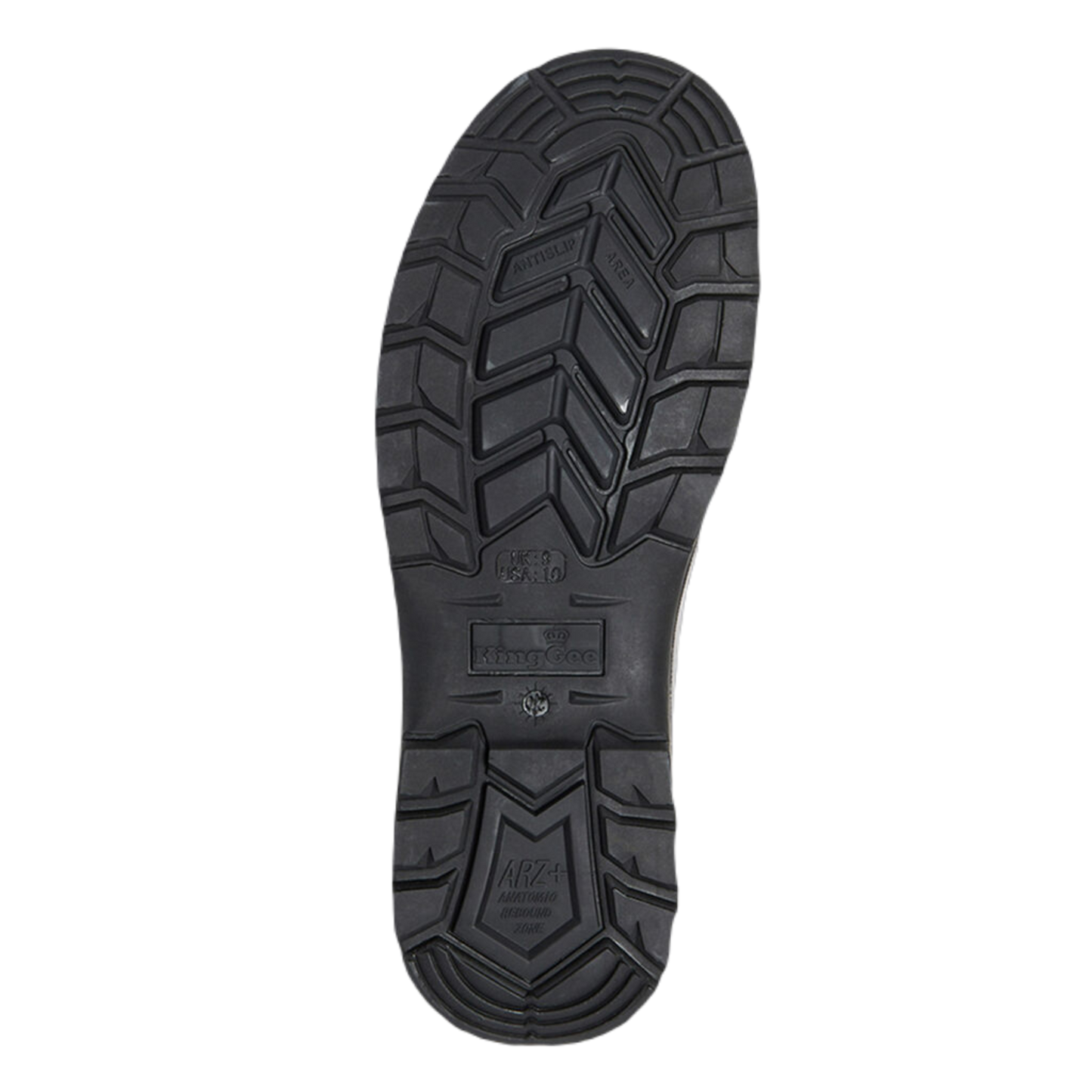 KingGee Men's Station Non Safety Pull Up Gusset Suede Boots - Black