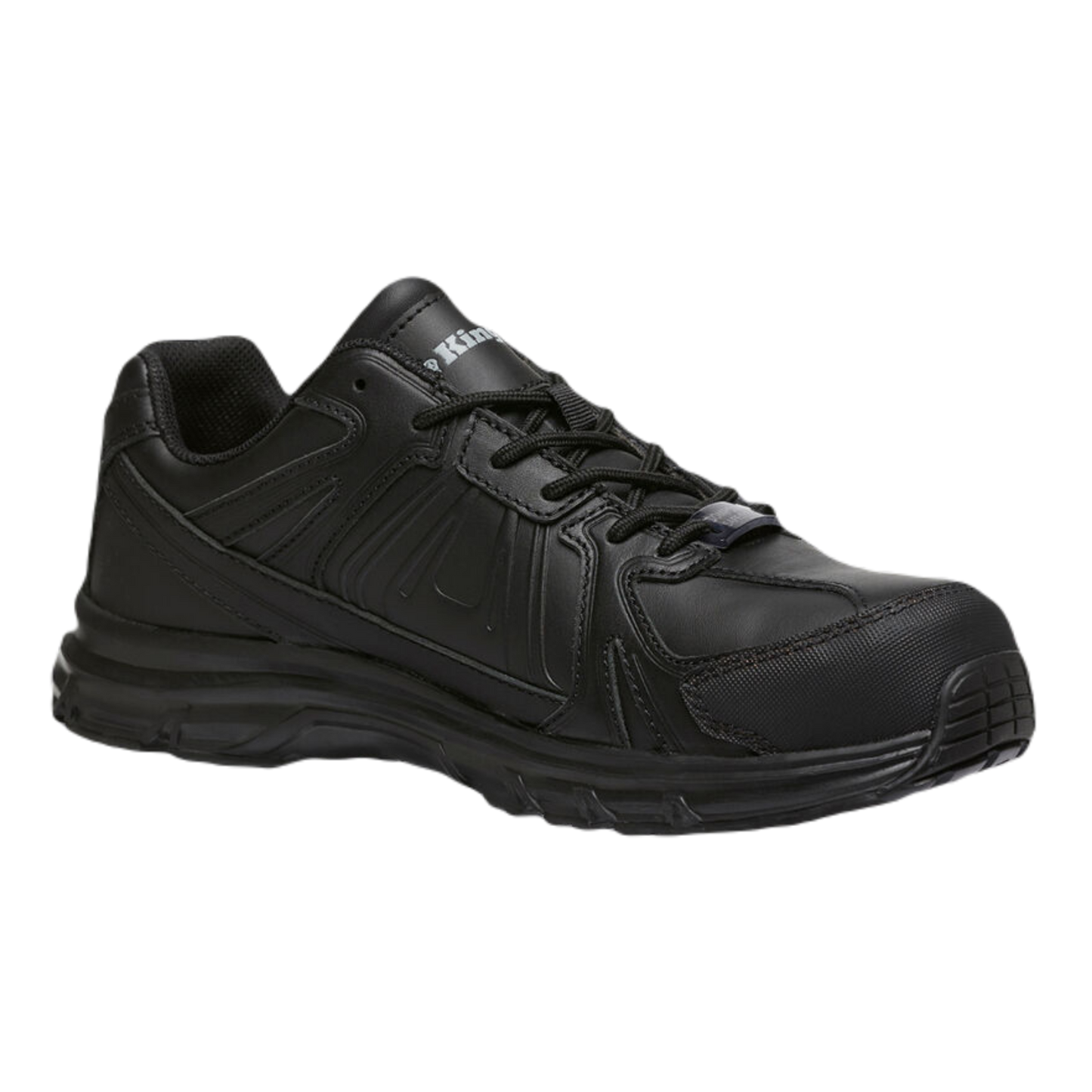 KingGee Men's Comptec G44 Lightweight Composite Safety Work Shoes - Black