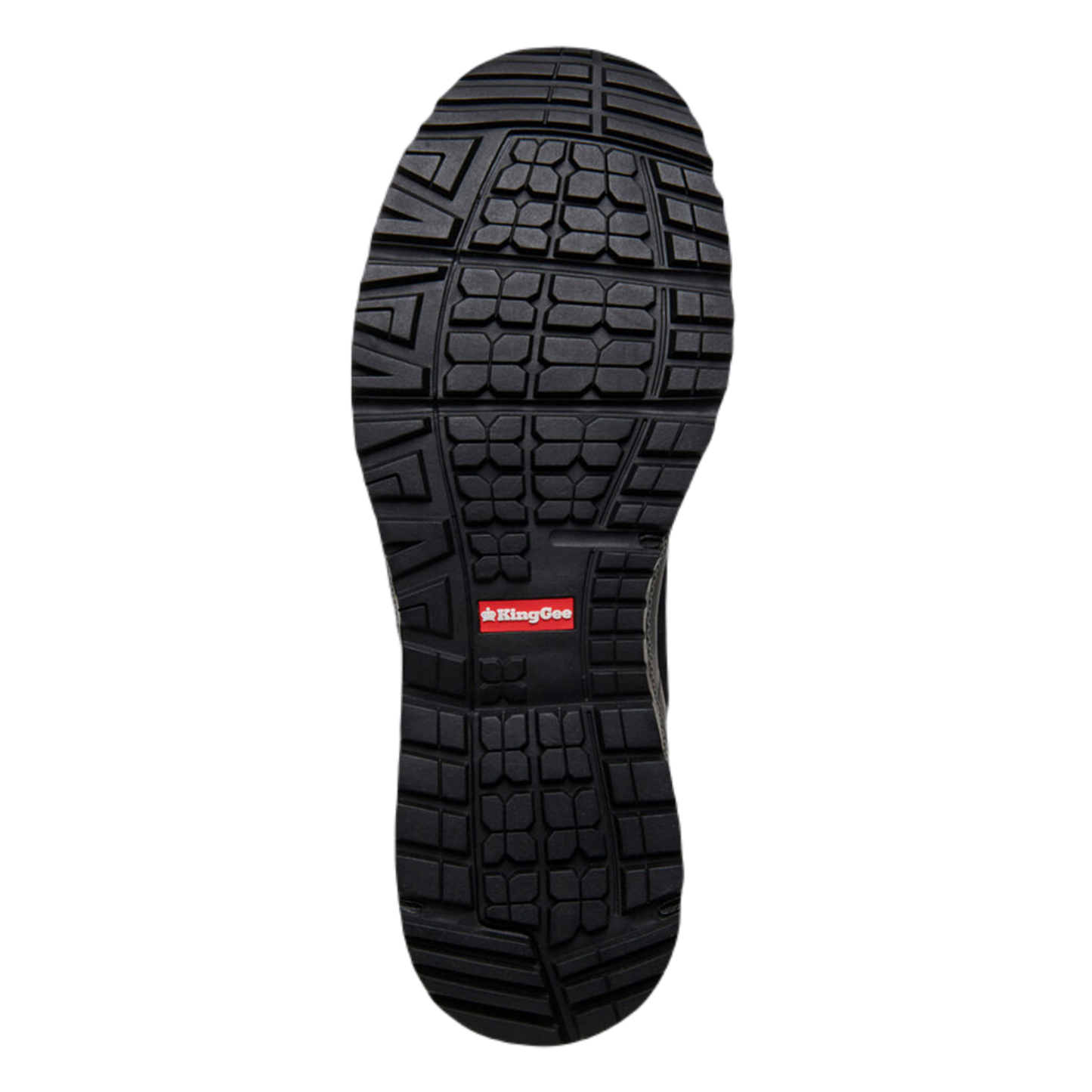 KingGee Men's Vapour Hybrid Slip Resistant Safety Toe Shoes - Black/Grey