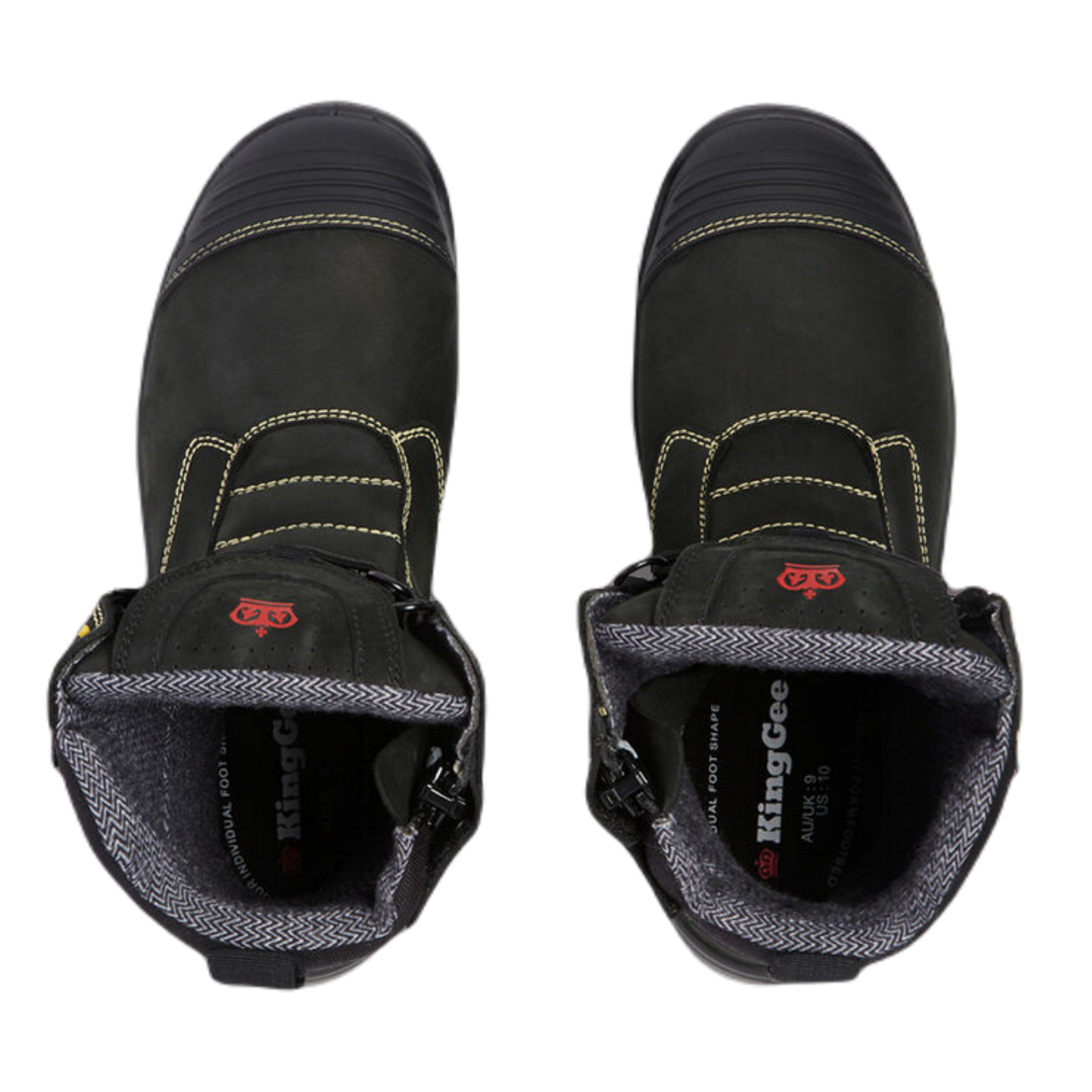 KingGee Men's Bennu Rigger Boot - Black