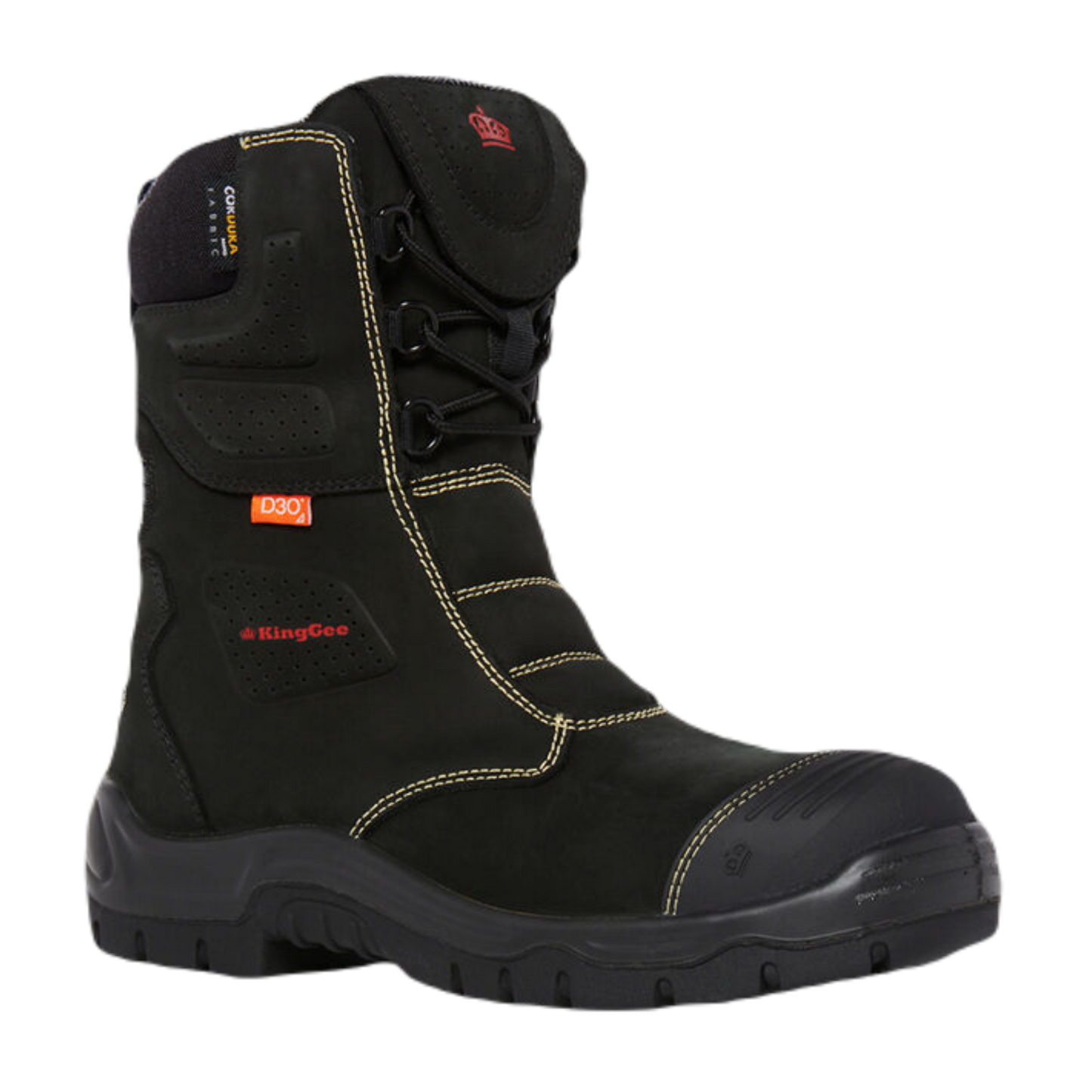 KingGee Men's Bennu Rigger Boot - Black