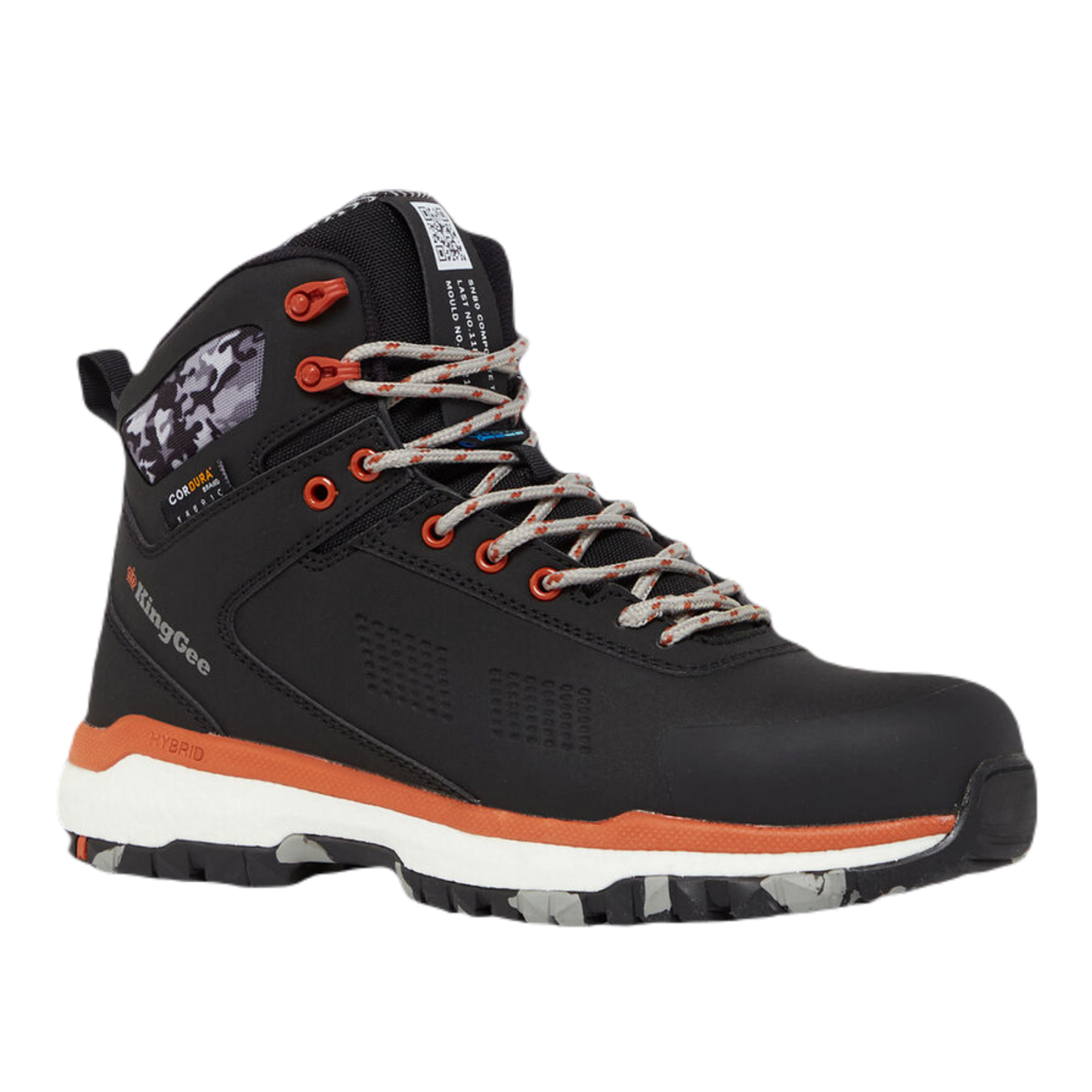 KingGee Men's Terra Firma Workboots - Burnt Orange
