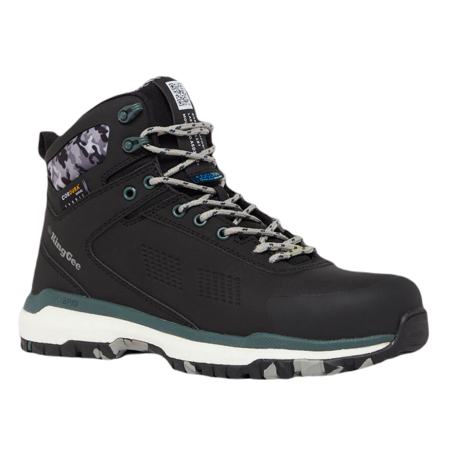 KingGee Men's Terra Firma Workboots - Forest Green