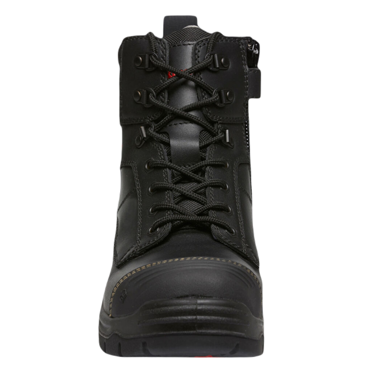 KingGee Men's Phoenix Zip/Lace Composite Safety Work Boots 6" - Black