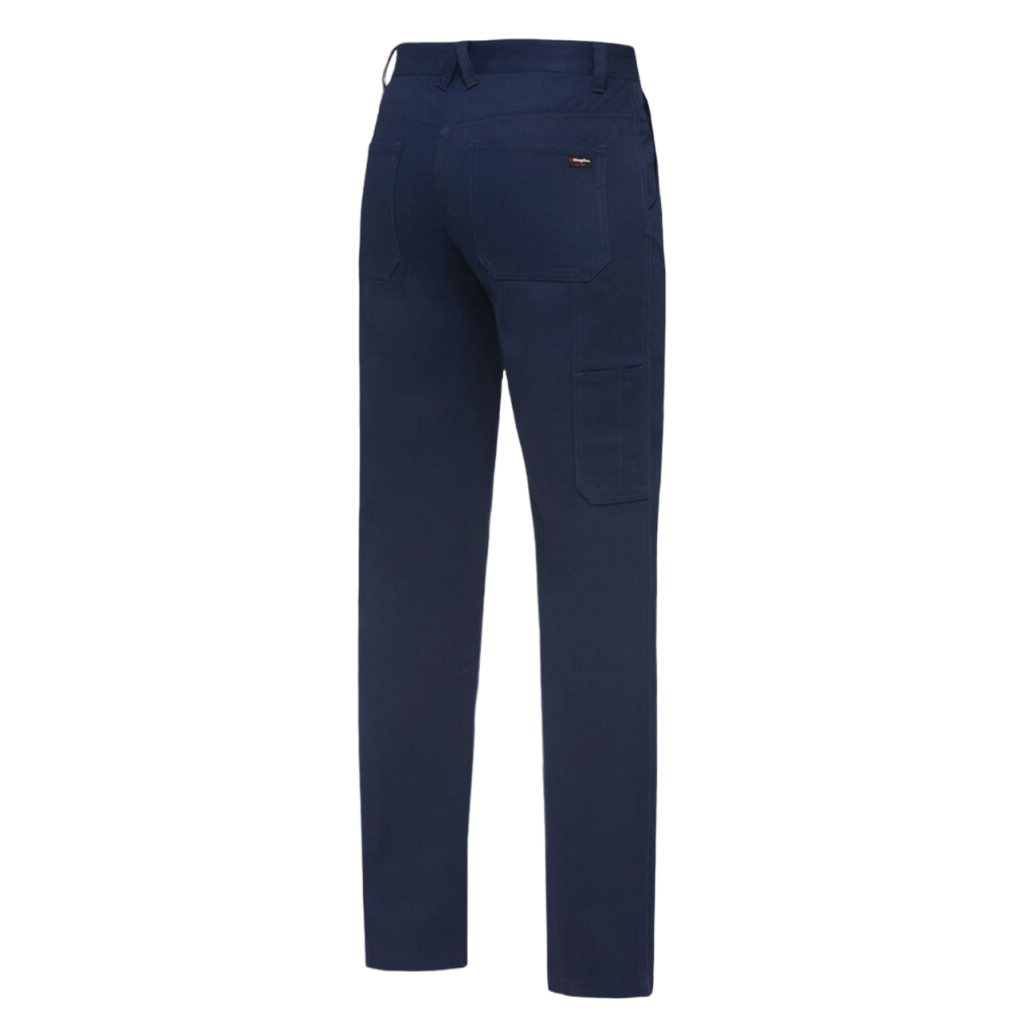 KingGee Women's Cargo Drill Work Pants - Navy