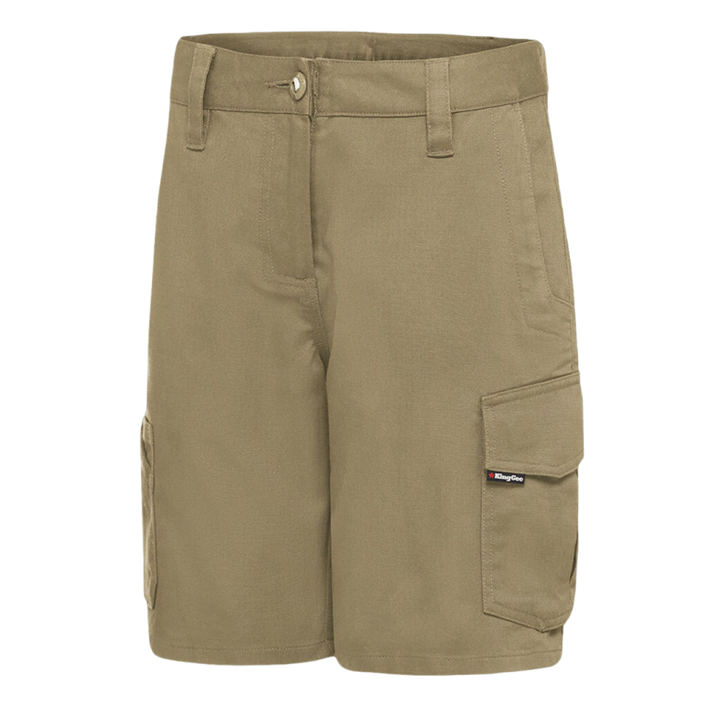 KingGee Women's Workcool 2 Lightweight Cargo Shorts - Khaki