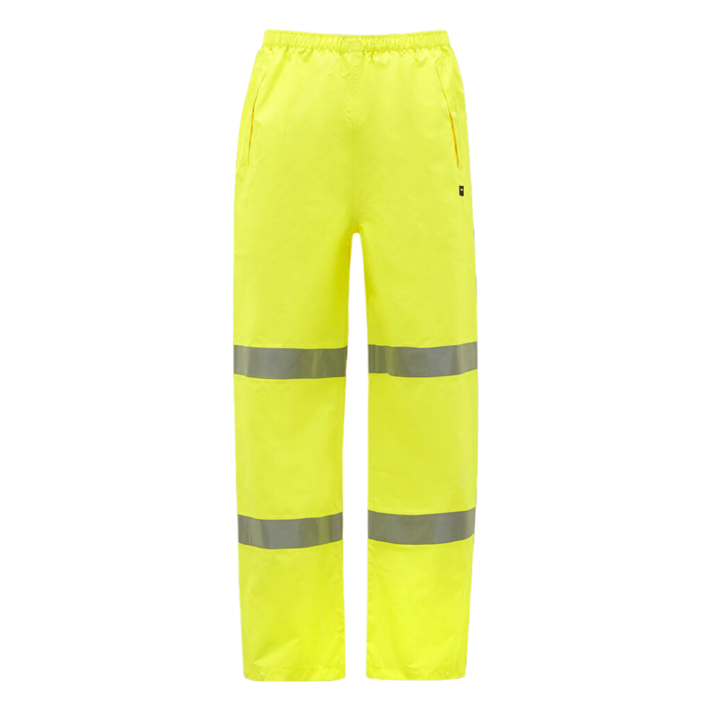 KingGee Men's Hi-Vis Waterproof Reflective Work Pants - Yellow