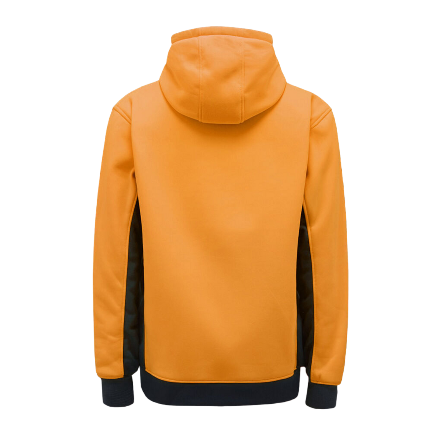 KingGee Men's Hi-Vis Fleece Pullover Hoodie - Orange/Navy
