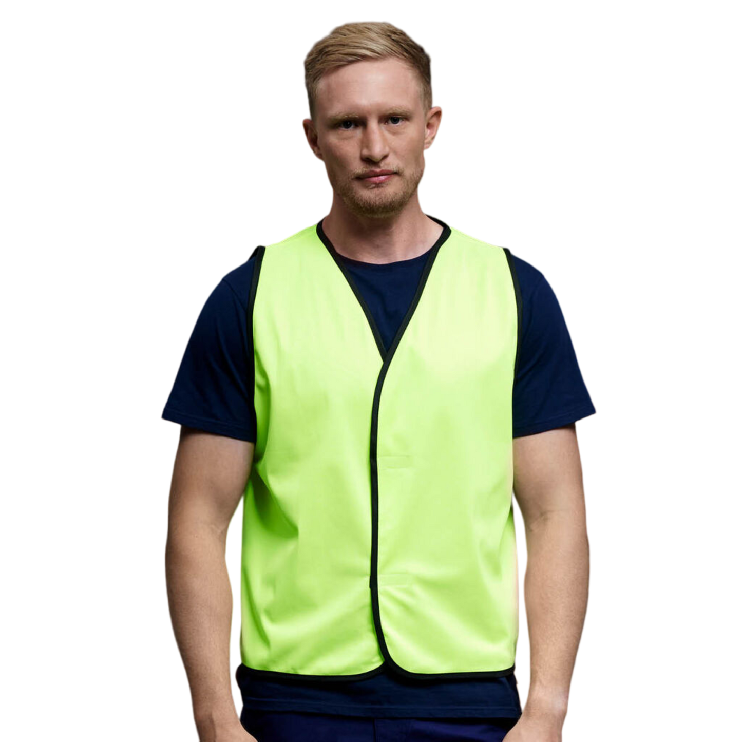KingGee Men's Hi-Vis Vest - Hivis Yellow