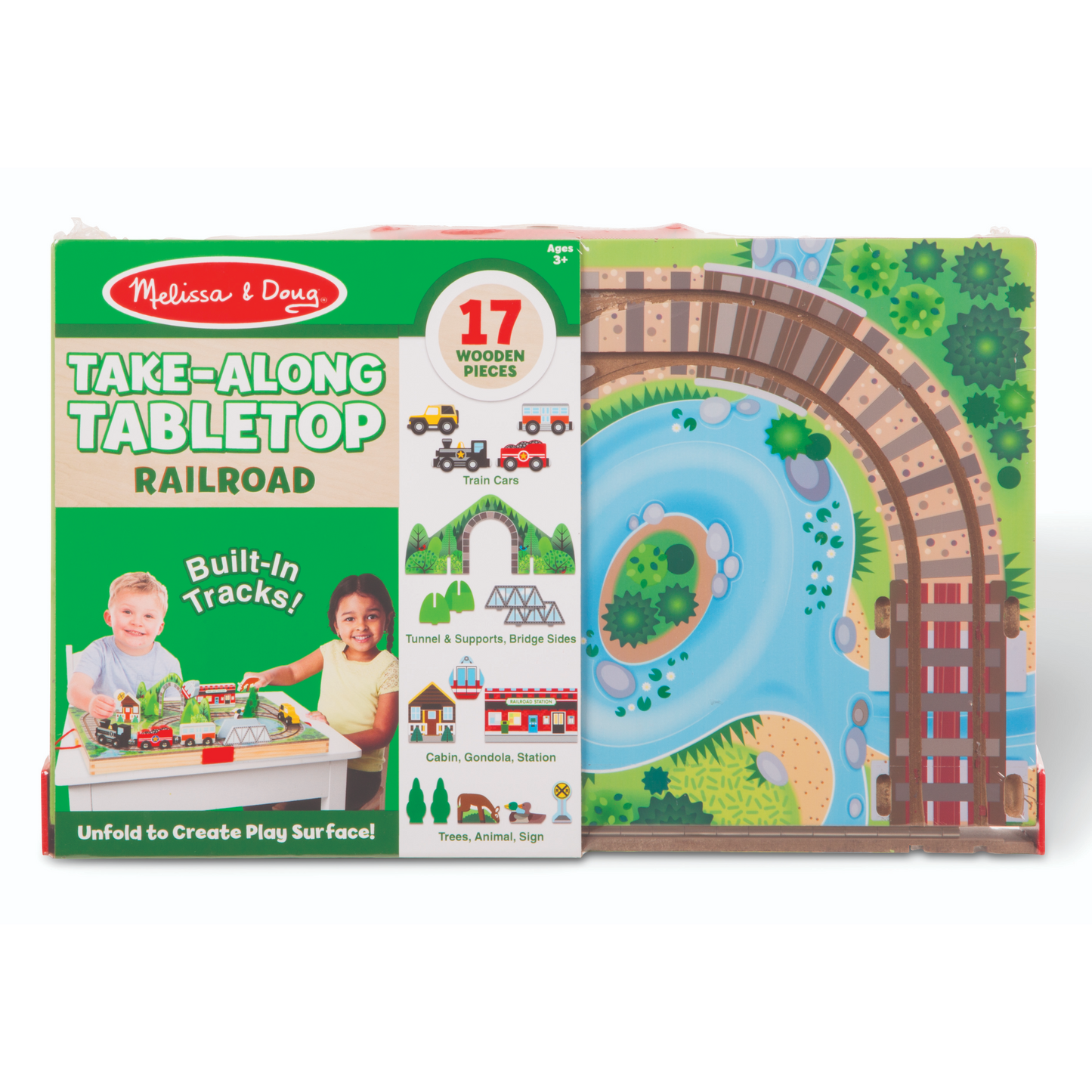 Melissa & Doug - Take-Along Railroad