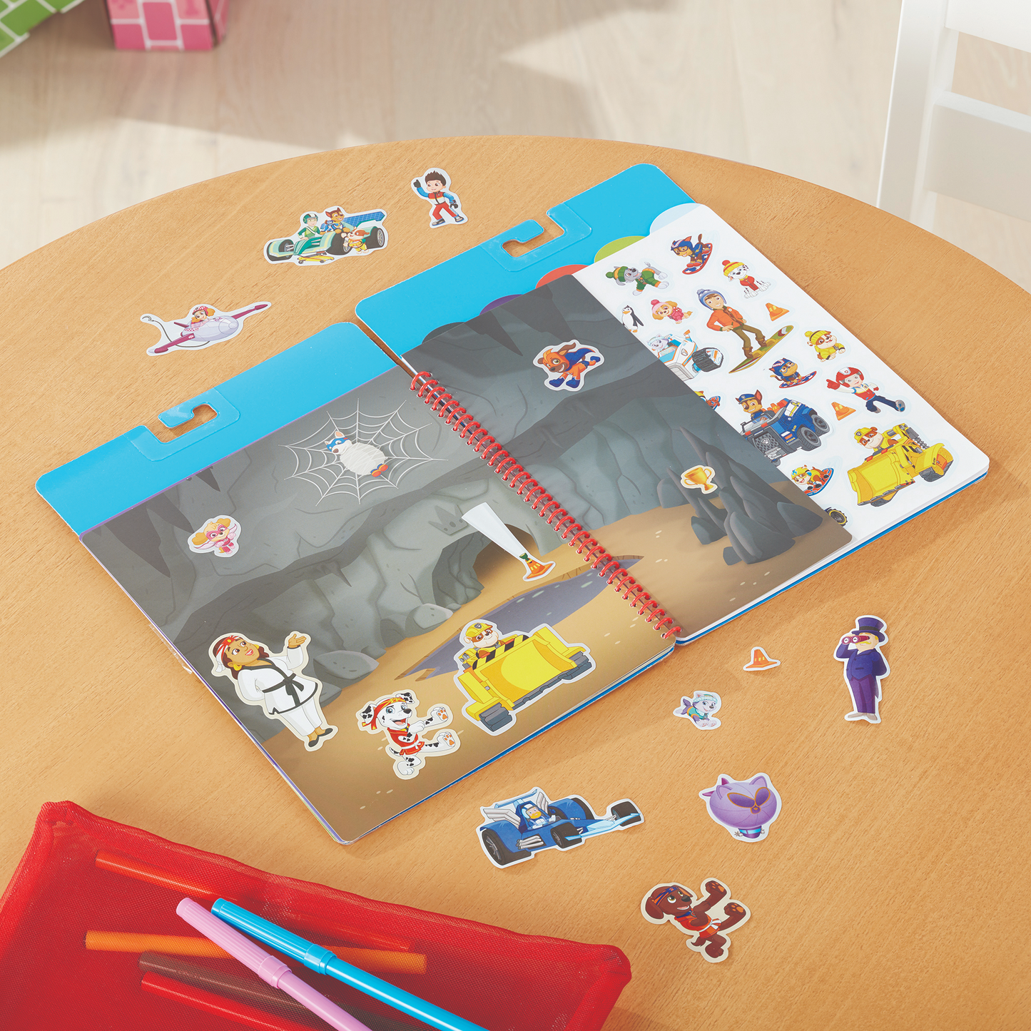 Melissa & Doug - Paw Patrol - Restickable Stickers - Classic Missions